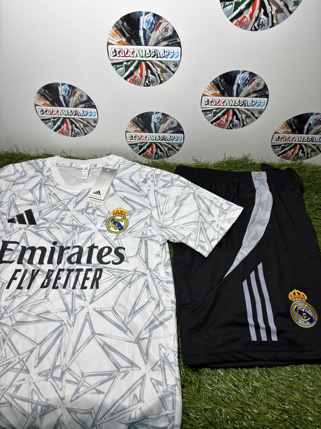 Completino Corto Squadre Calcio Maniche Corte
