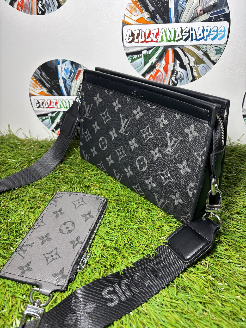 Louis Vuitton Duo Messenger Eclipse Nero Mini