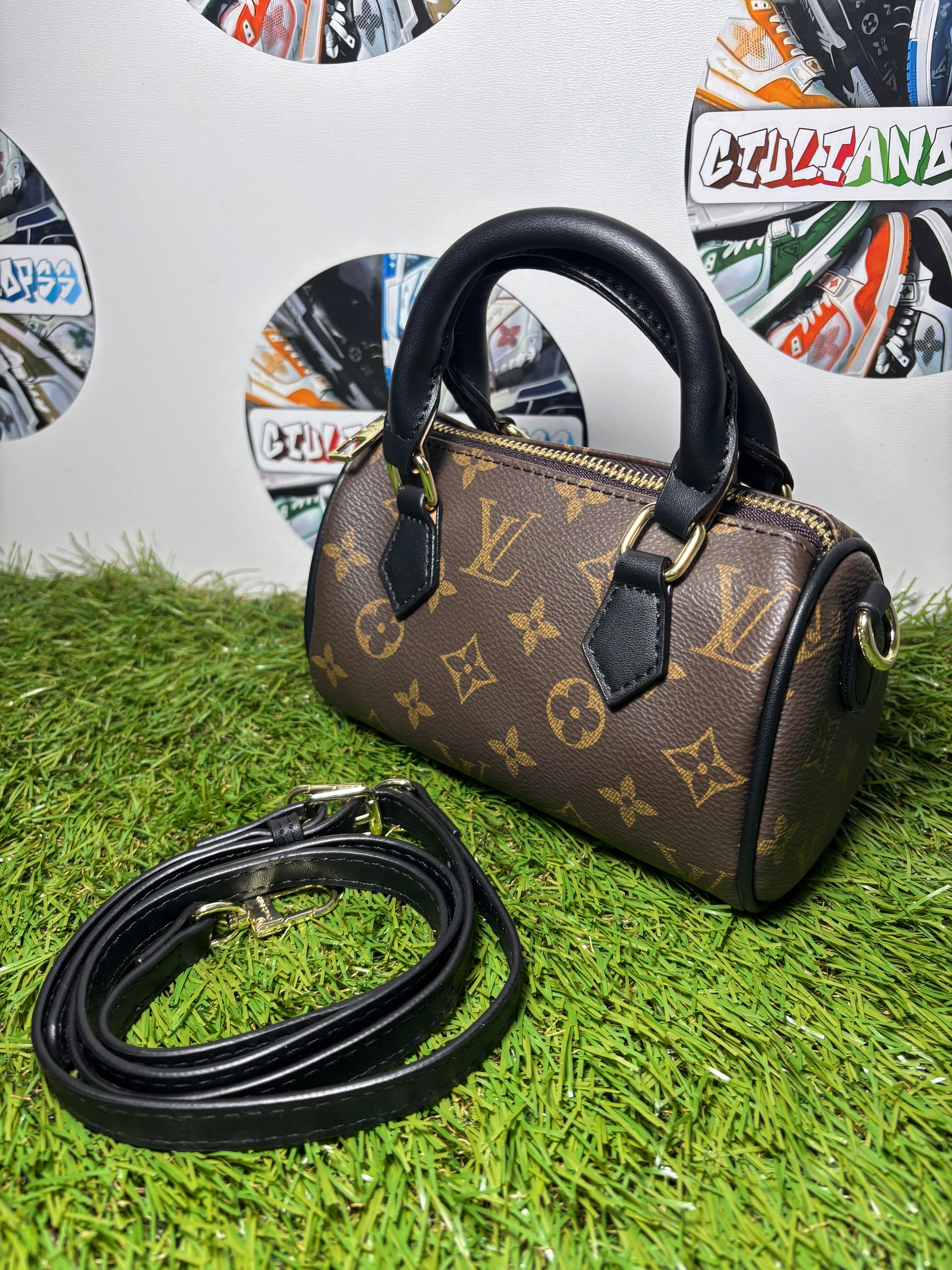 Louis Vuitton Nano Speedy Monogram - Black