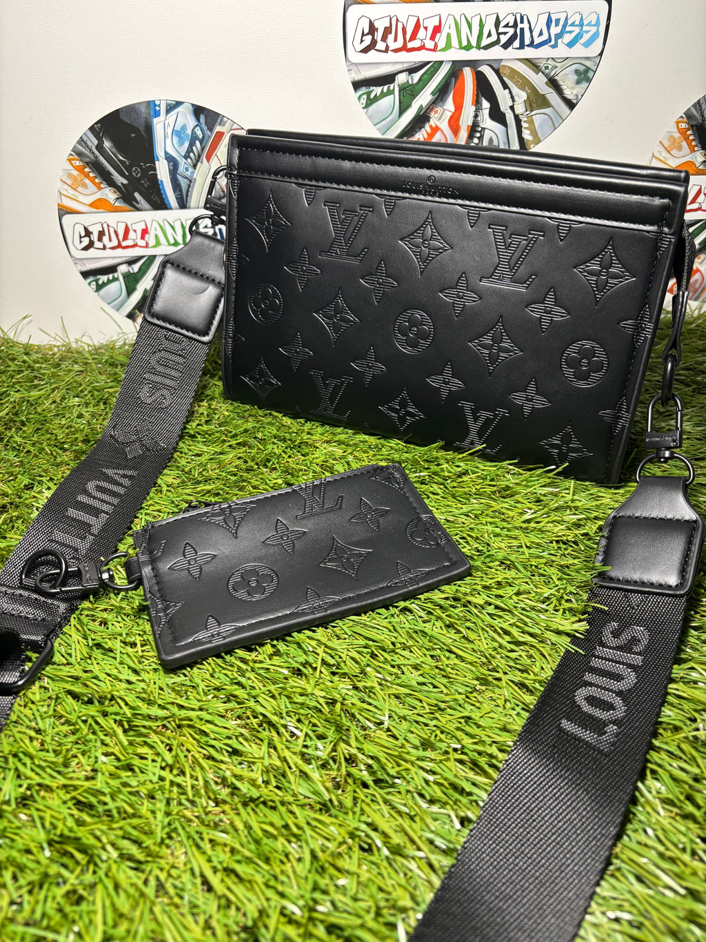 Louis Vuitton Duo Messenger Shadow Nero Mini