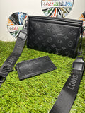 Louis Vuitton Duo Messenger Shadow Nero Mini