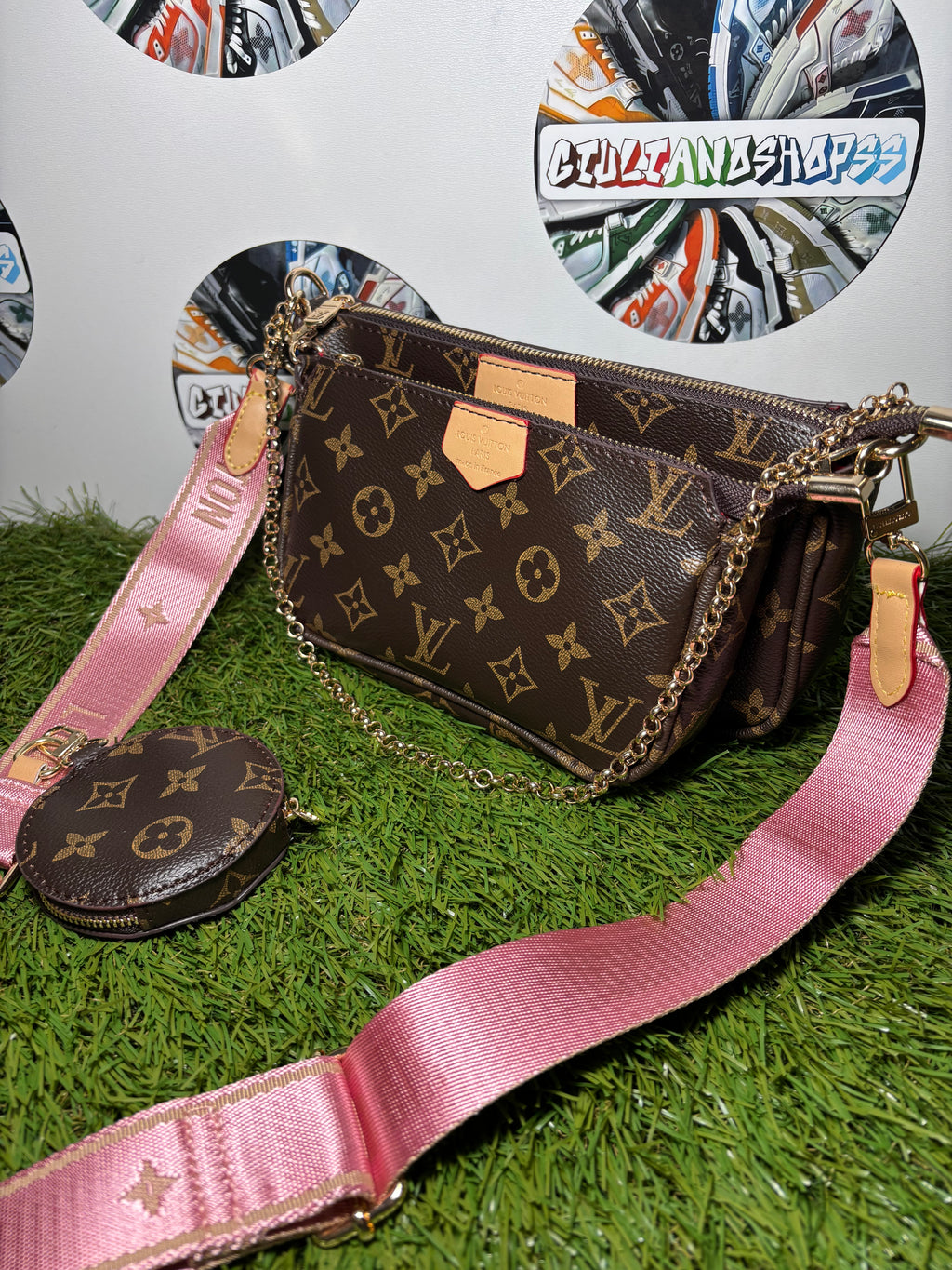 Louis Vuitton Multi Pochette Acessoires Trio Monogram