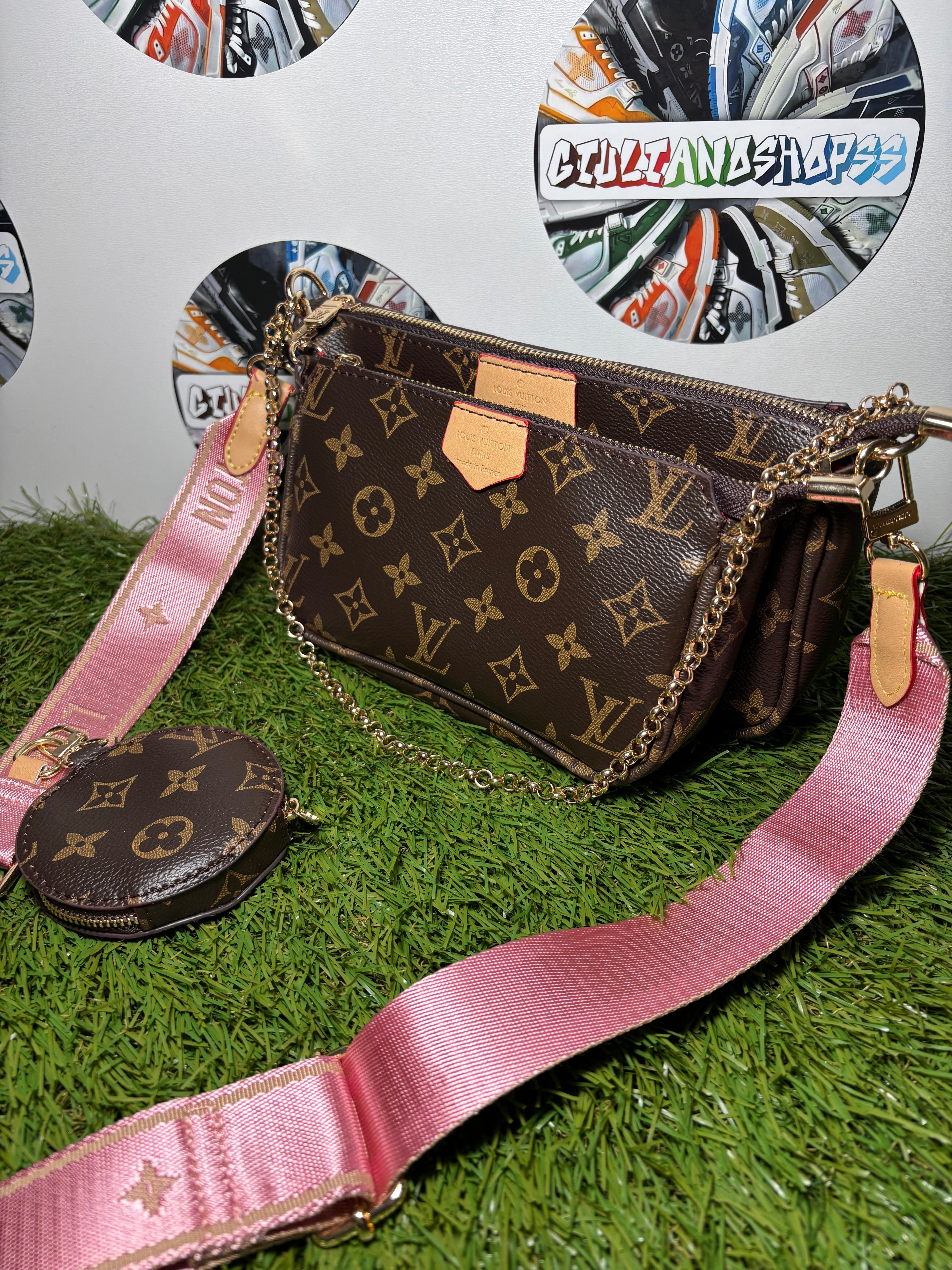 Louis Vuitton Multi Pochette Acessoires Trio Monogram