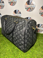 Louis Vuitton Keepall Bandoulière Black 47x29x21