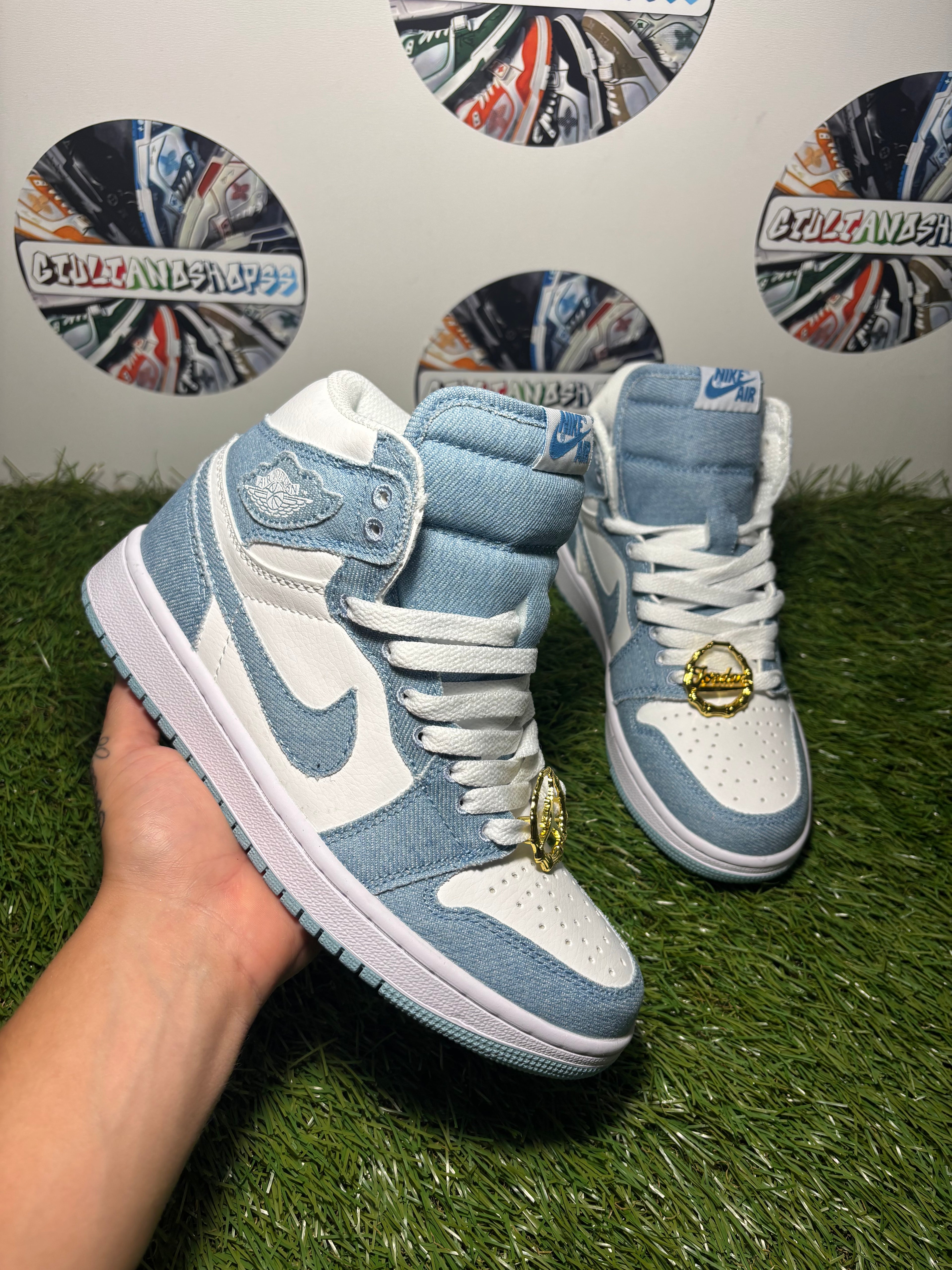 Nike Air Jordan 1 High OG - Denim Blue/White