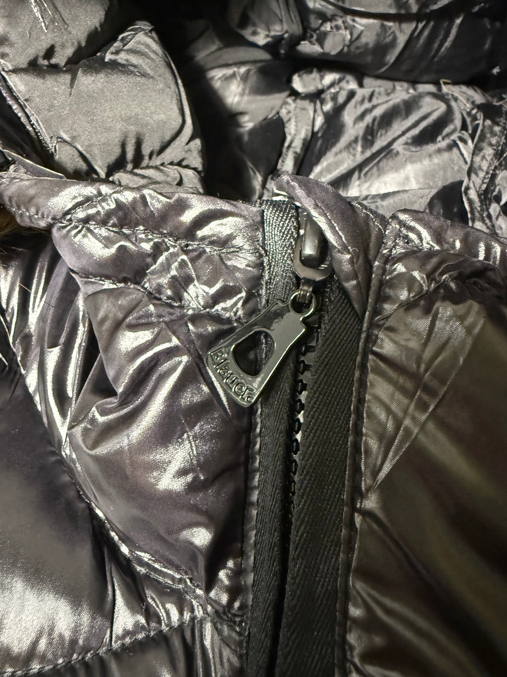 Giacchetto Blauer Donna Con Pelliccia Removibile Black
