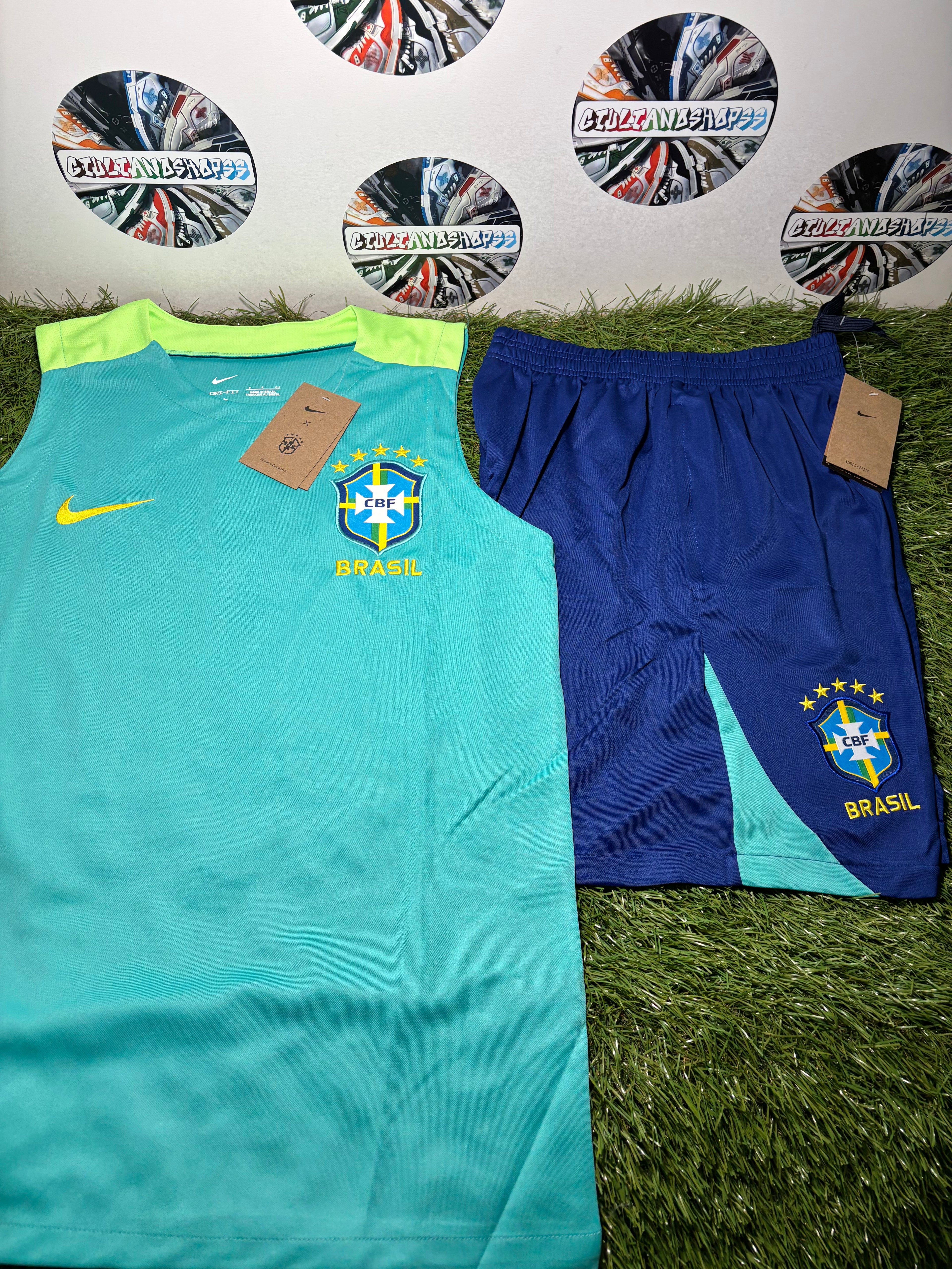 Completino Corto Squadre Calcio Smanicato Nuova Collezione