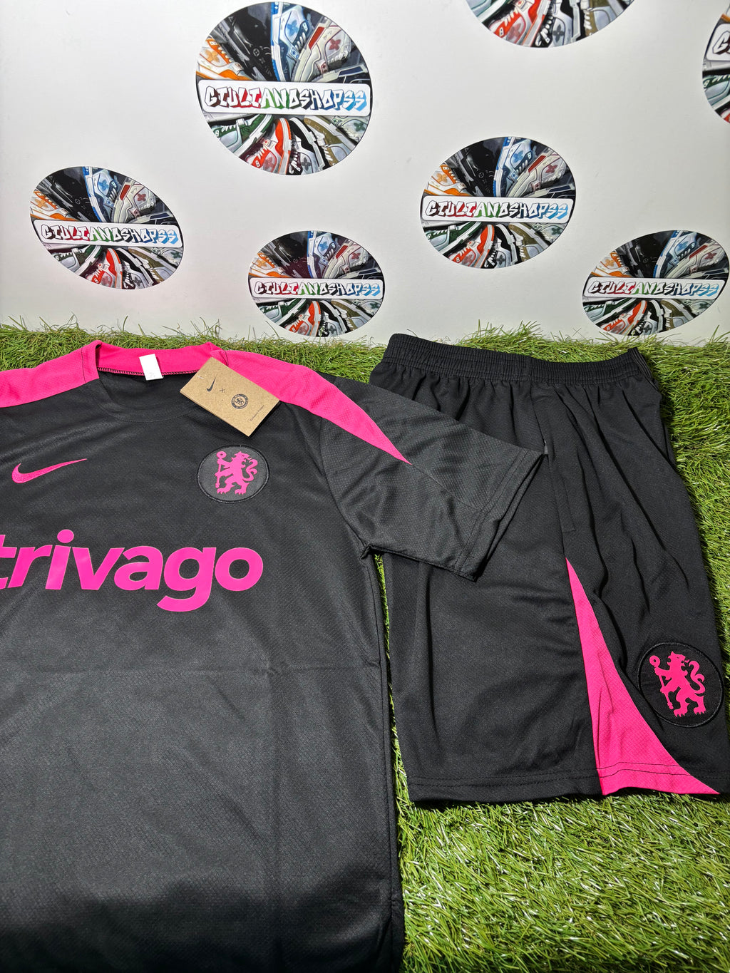 Completino Corto Squadre Calcio Maniche Corte