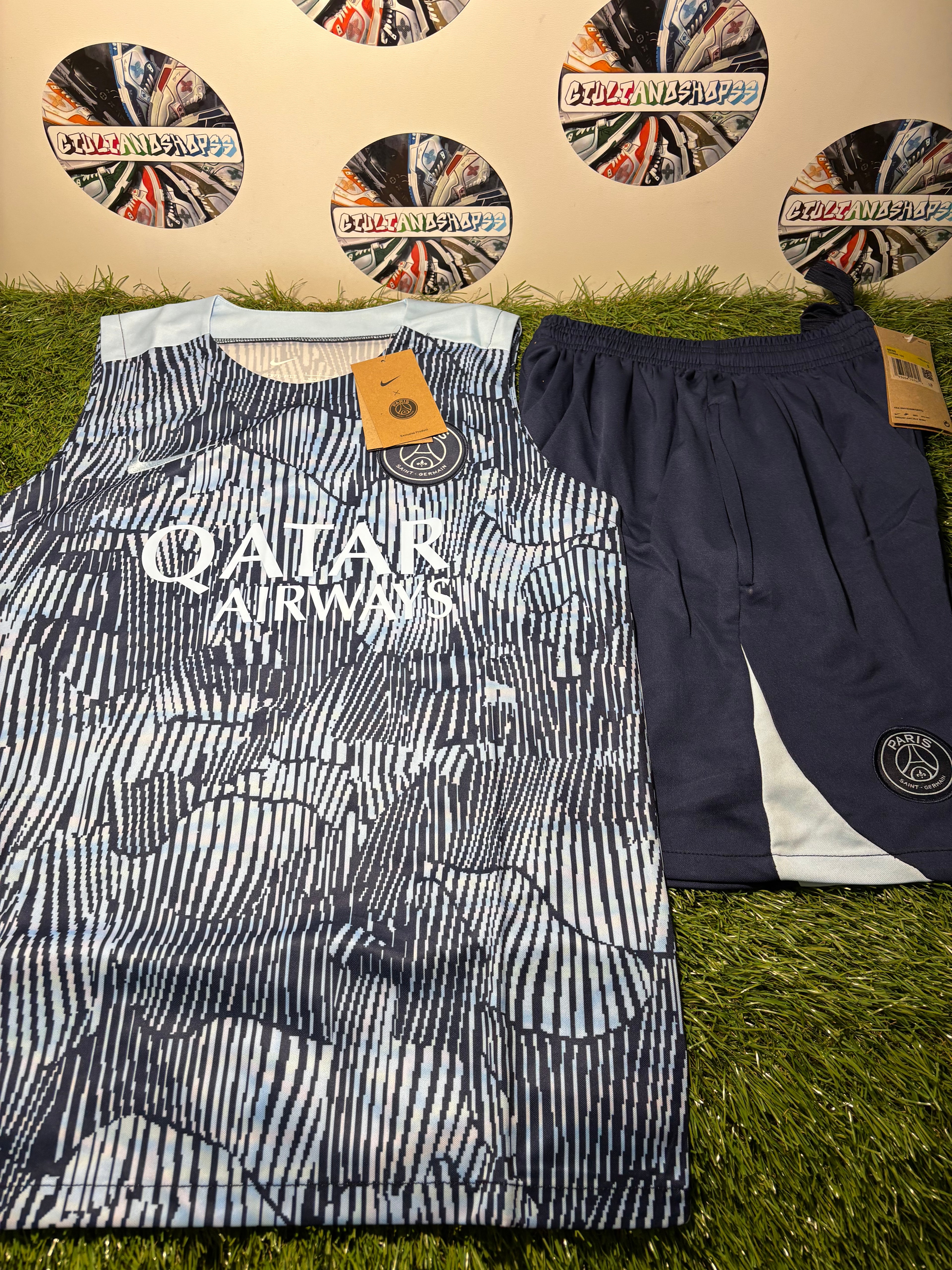 Completino Corto Squadre Calcio Smanicato Nuova Collezione