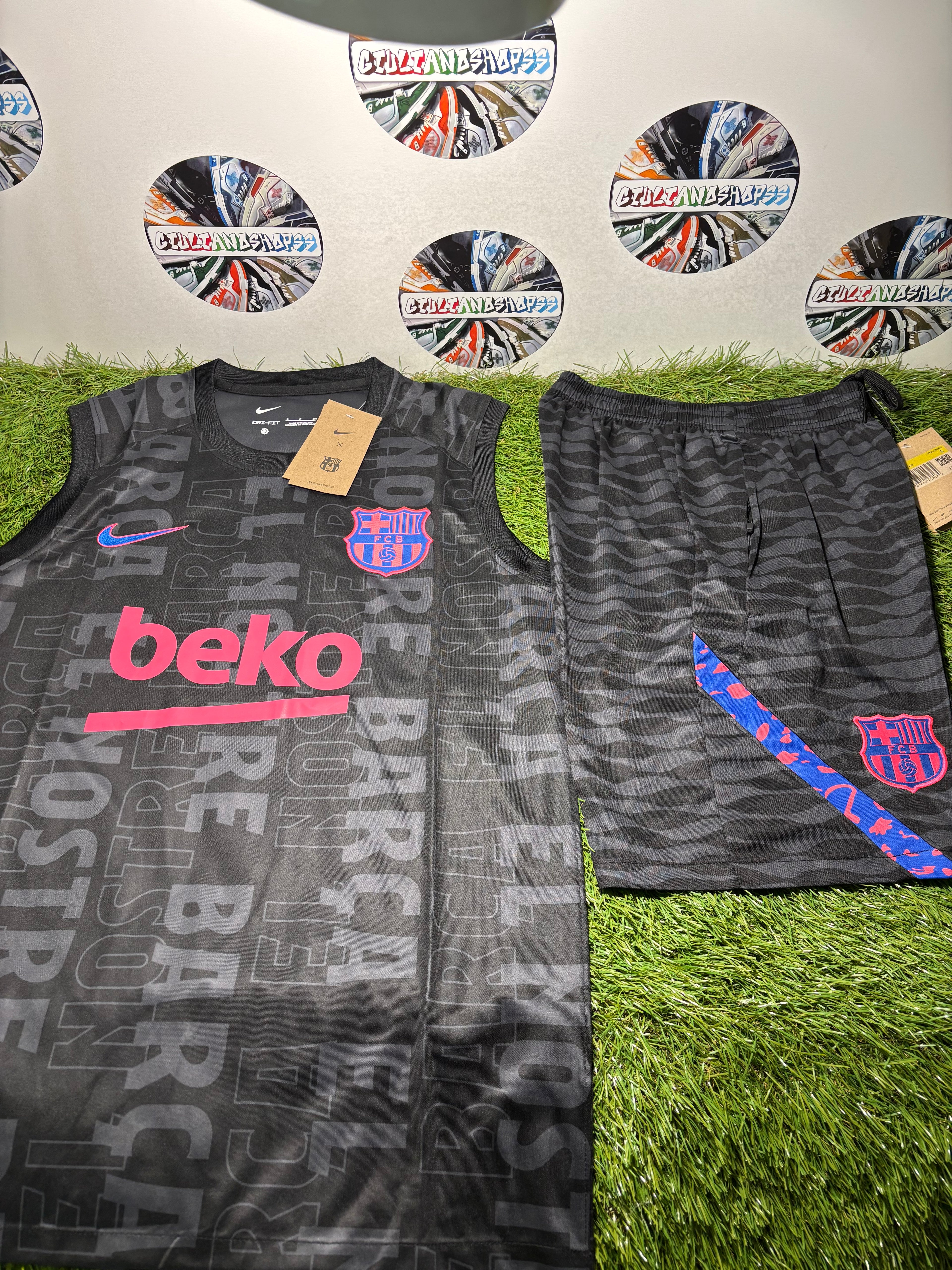 Completino Corto Squadre Calcio Smanicato Nuova Collezione