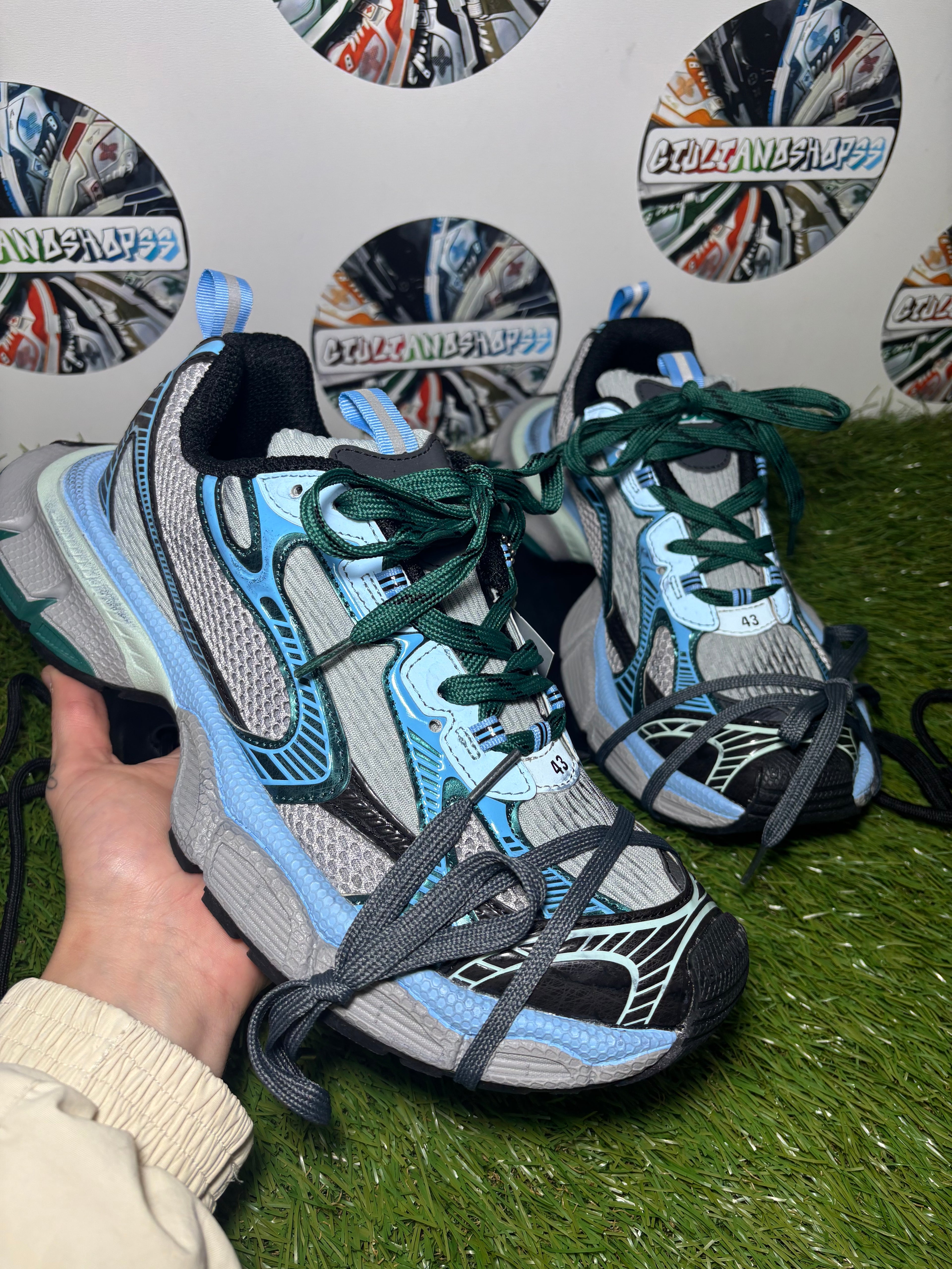 Balenciaga 3XL Sneaker - Azzurro/Grigio