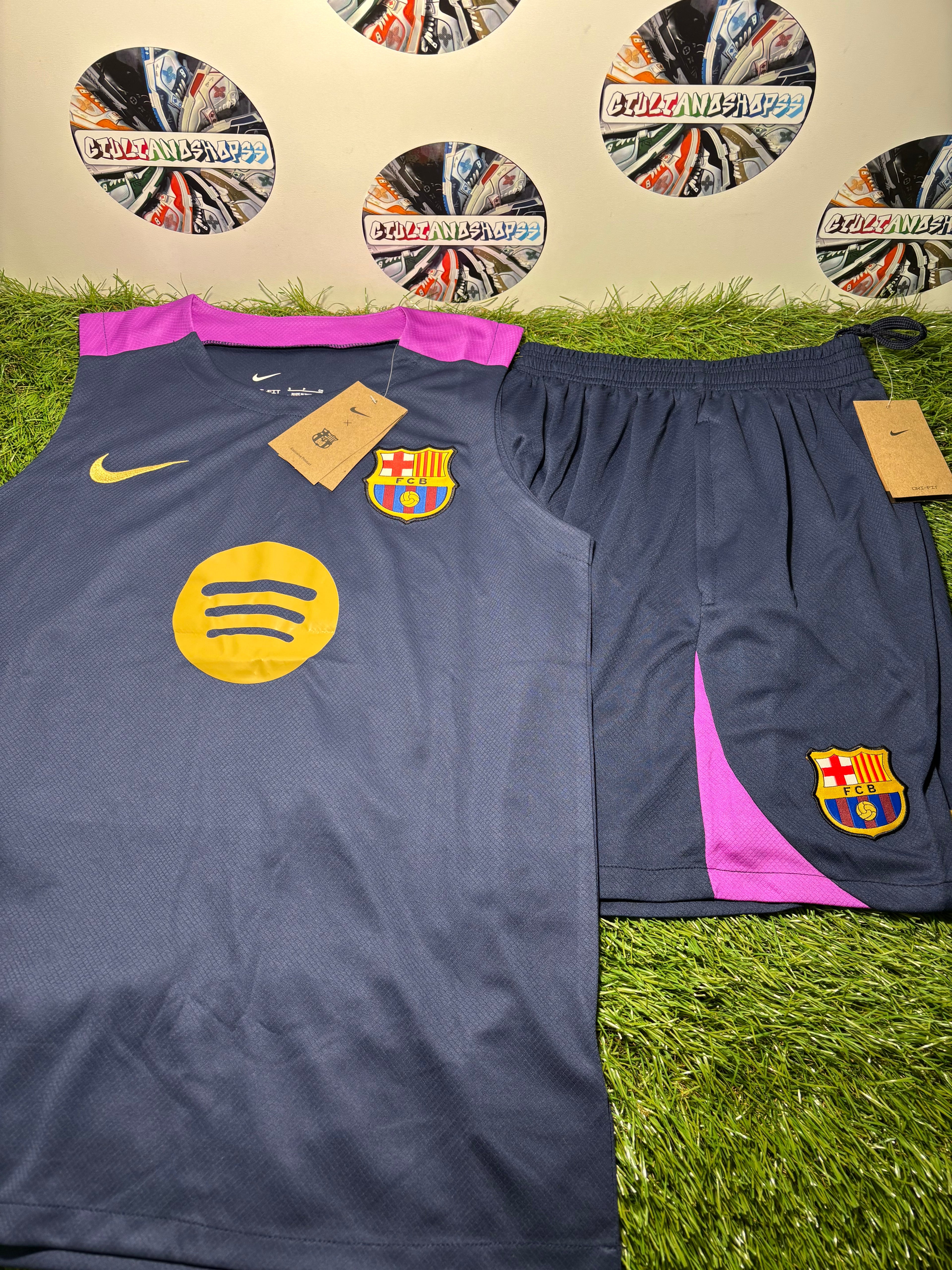 Completino Corto Squadre Calcio Smanicato Nuova Collezione