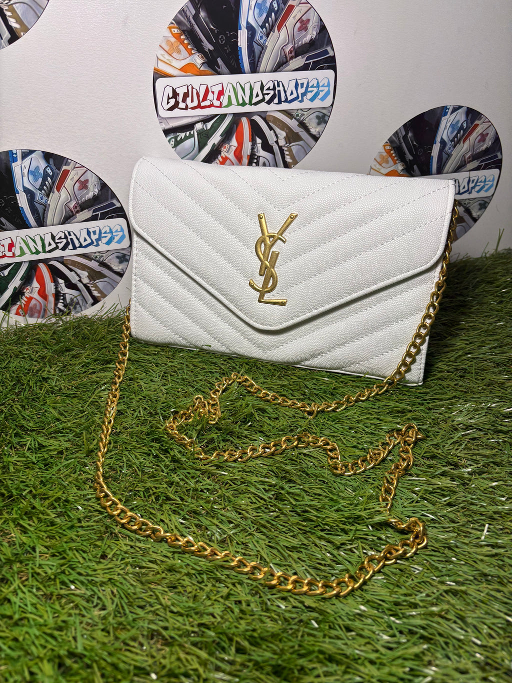 Borsa Yves Saint Laurent White