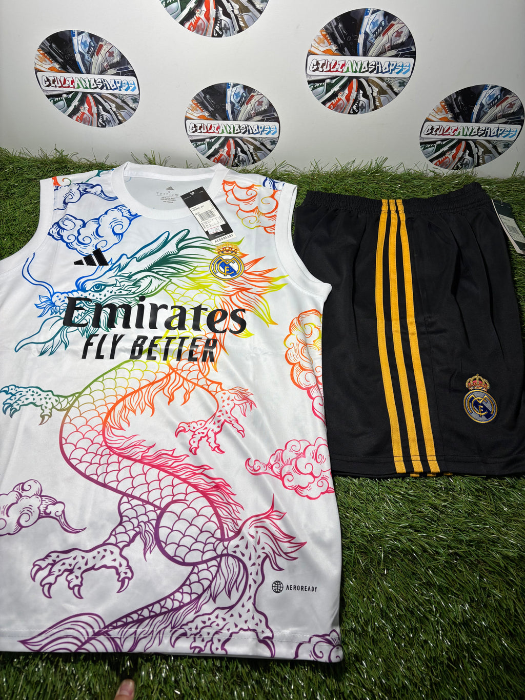 Completino Corto Squadre Calcio Smanicato Nuova Collezione