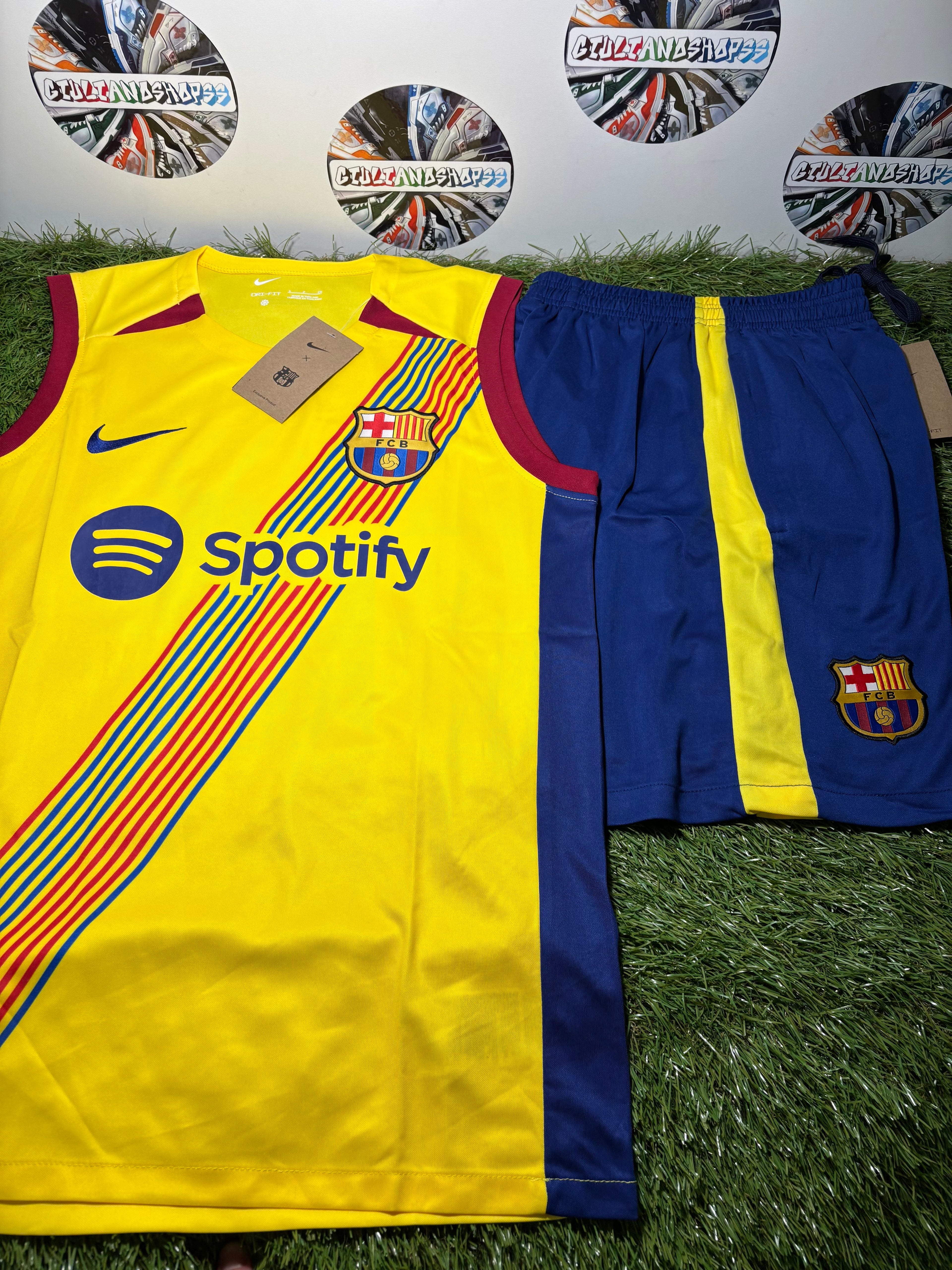 Completino Corto Squadre Calcio Smanicato Nuova Collezione