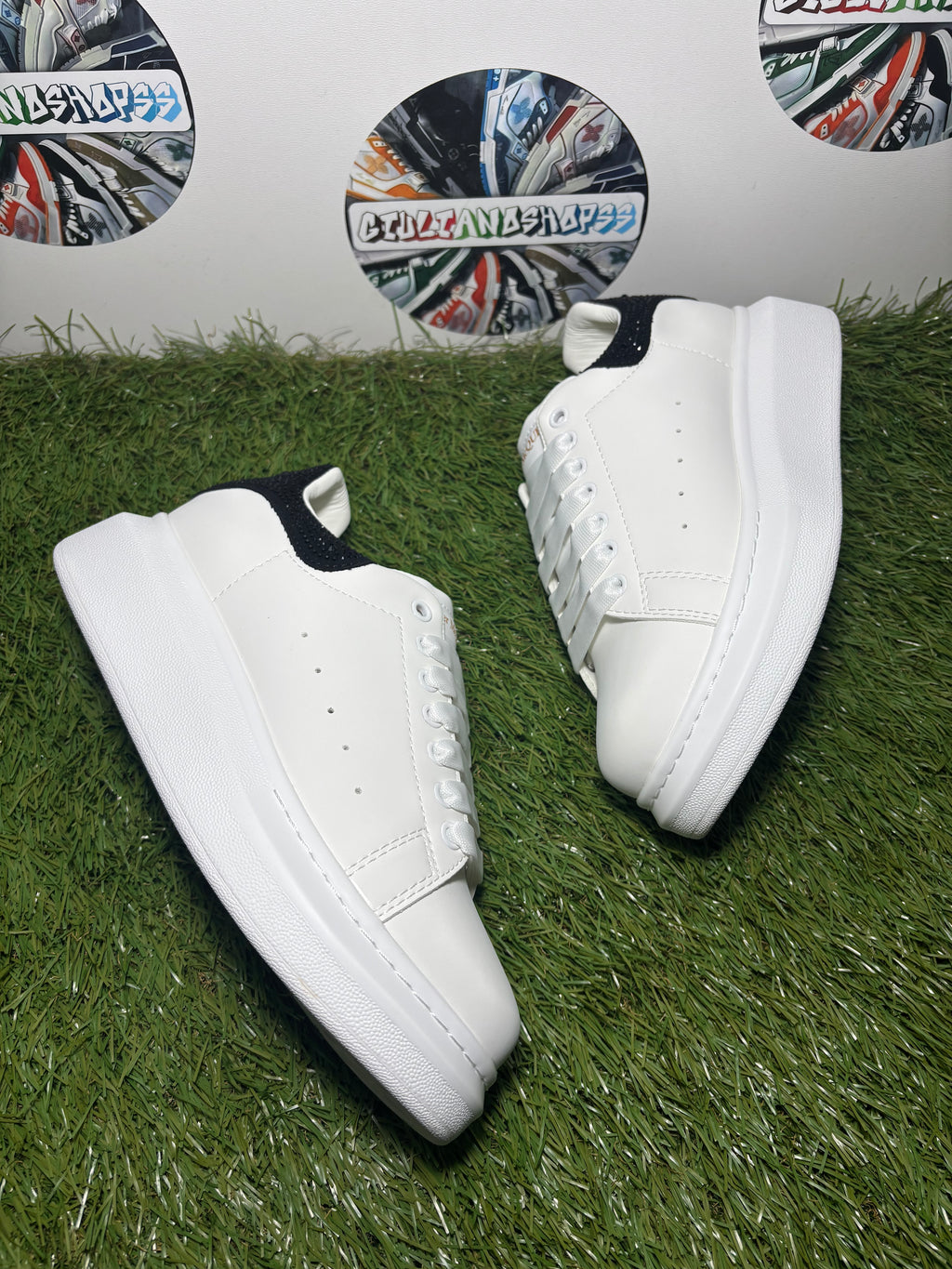 Mc Queen Svaroski - White/Black