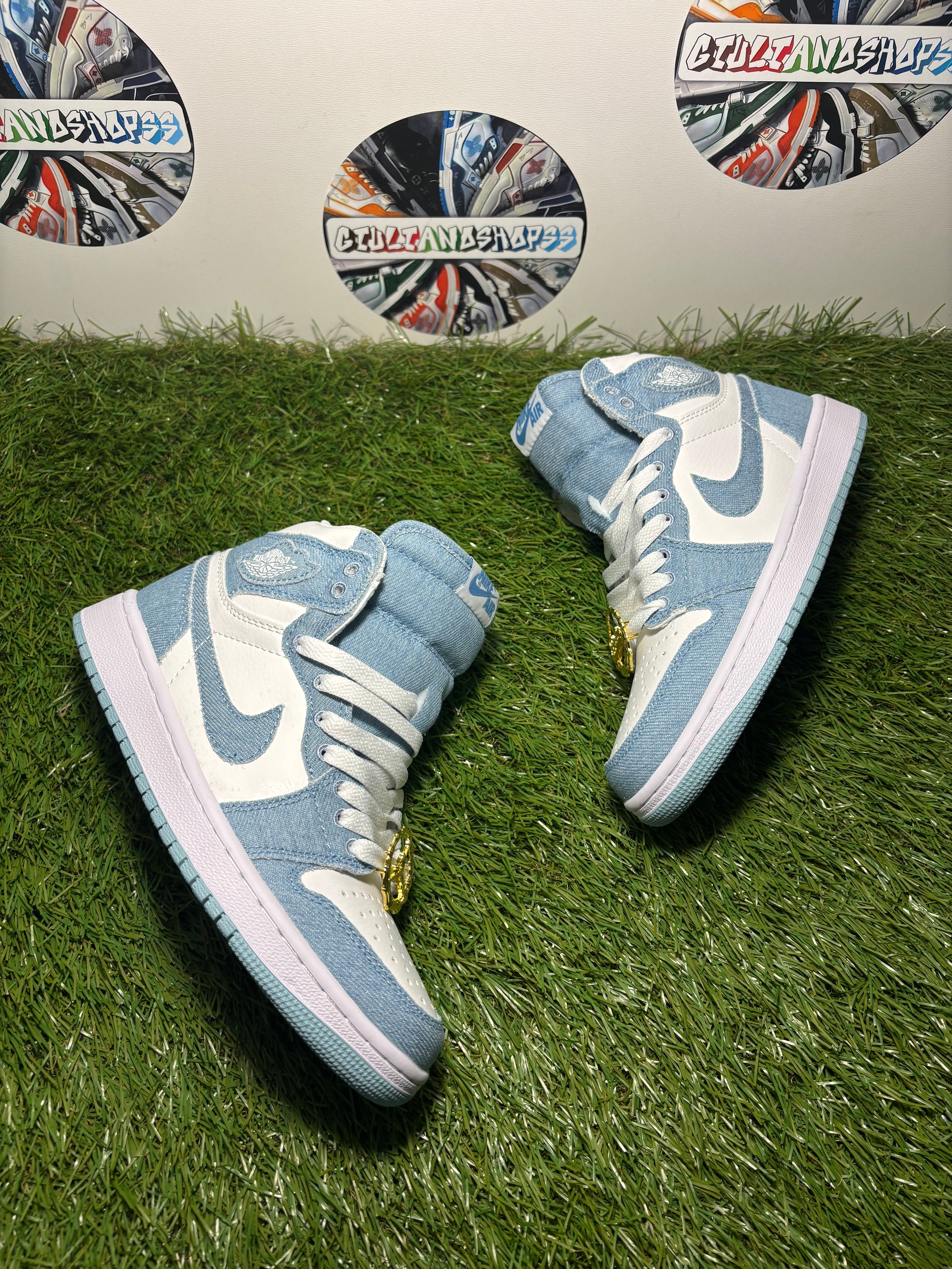 Nike Air Jordan 1 High OG - Denim Blue/White