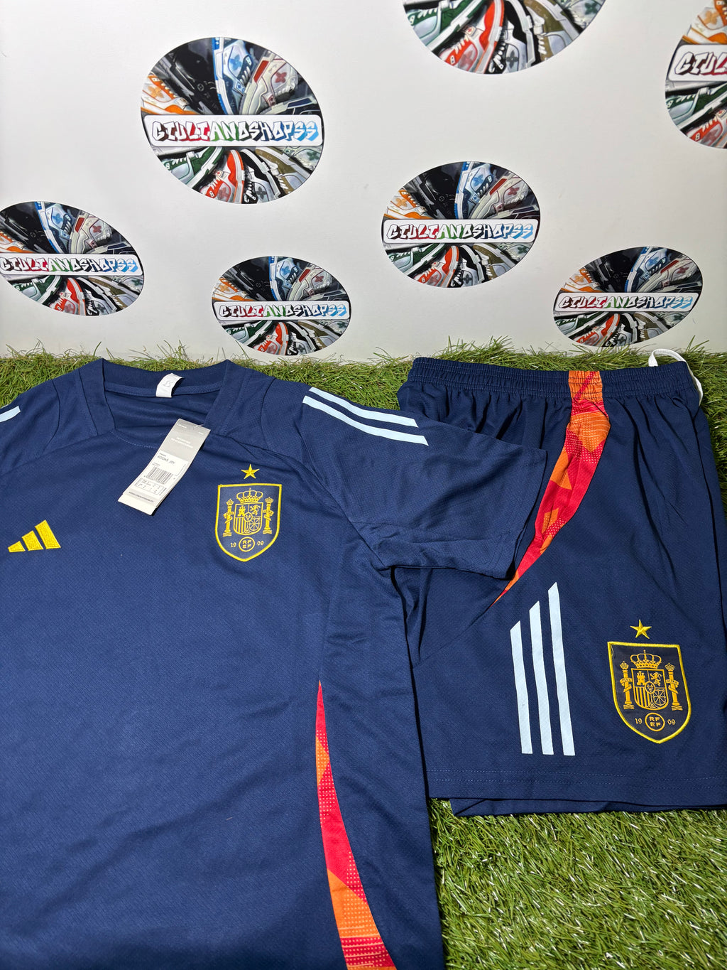 Completino Corto Squadre Calcio Maniche Corte