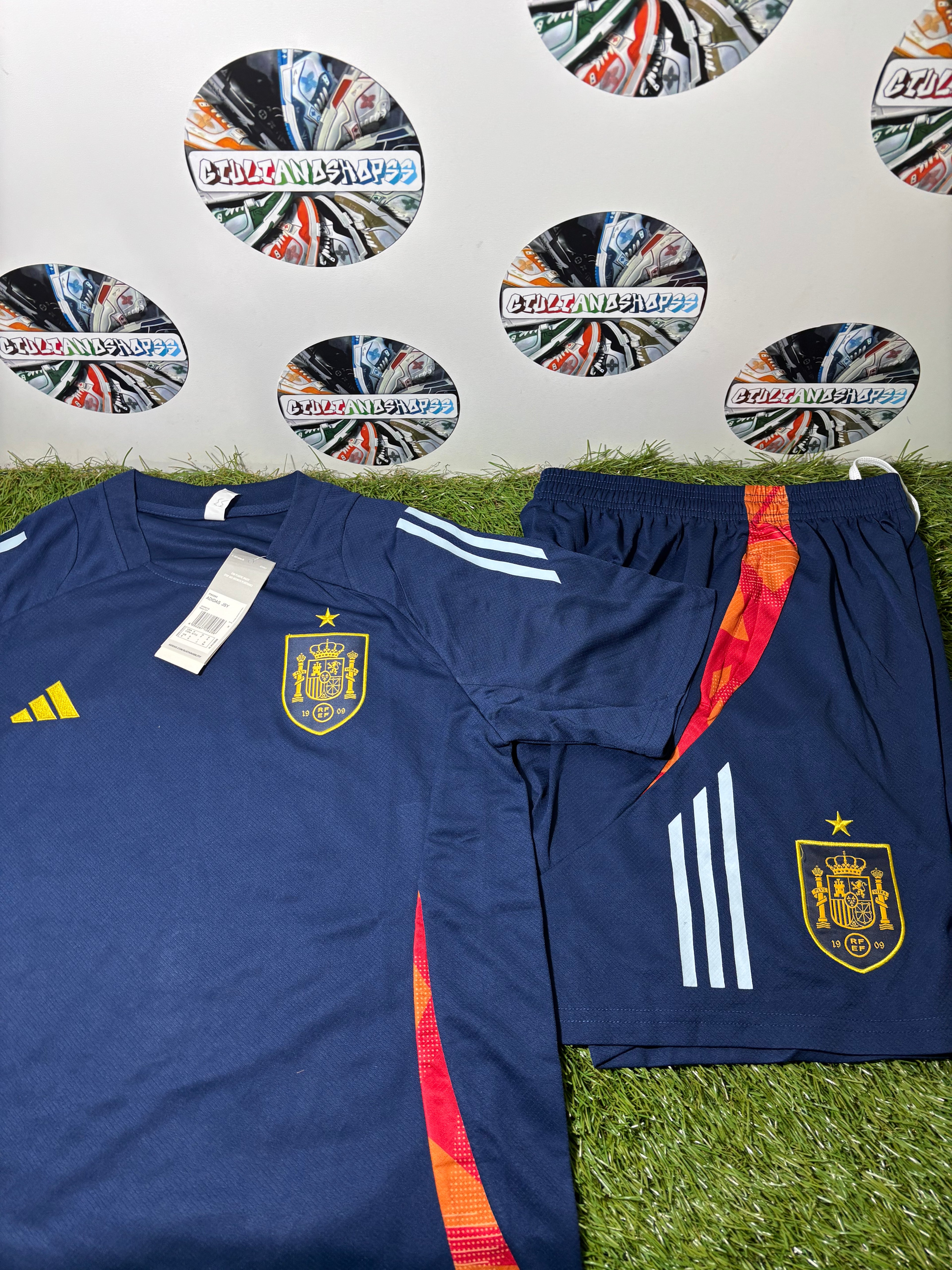Completino Corto Squadre Calcio Maniche Corte