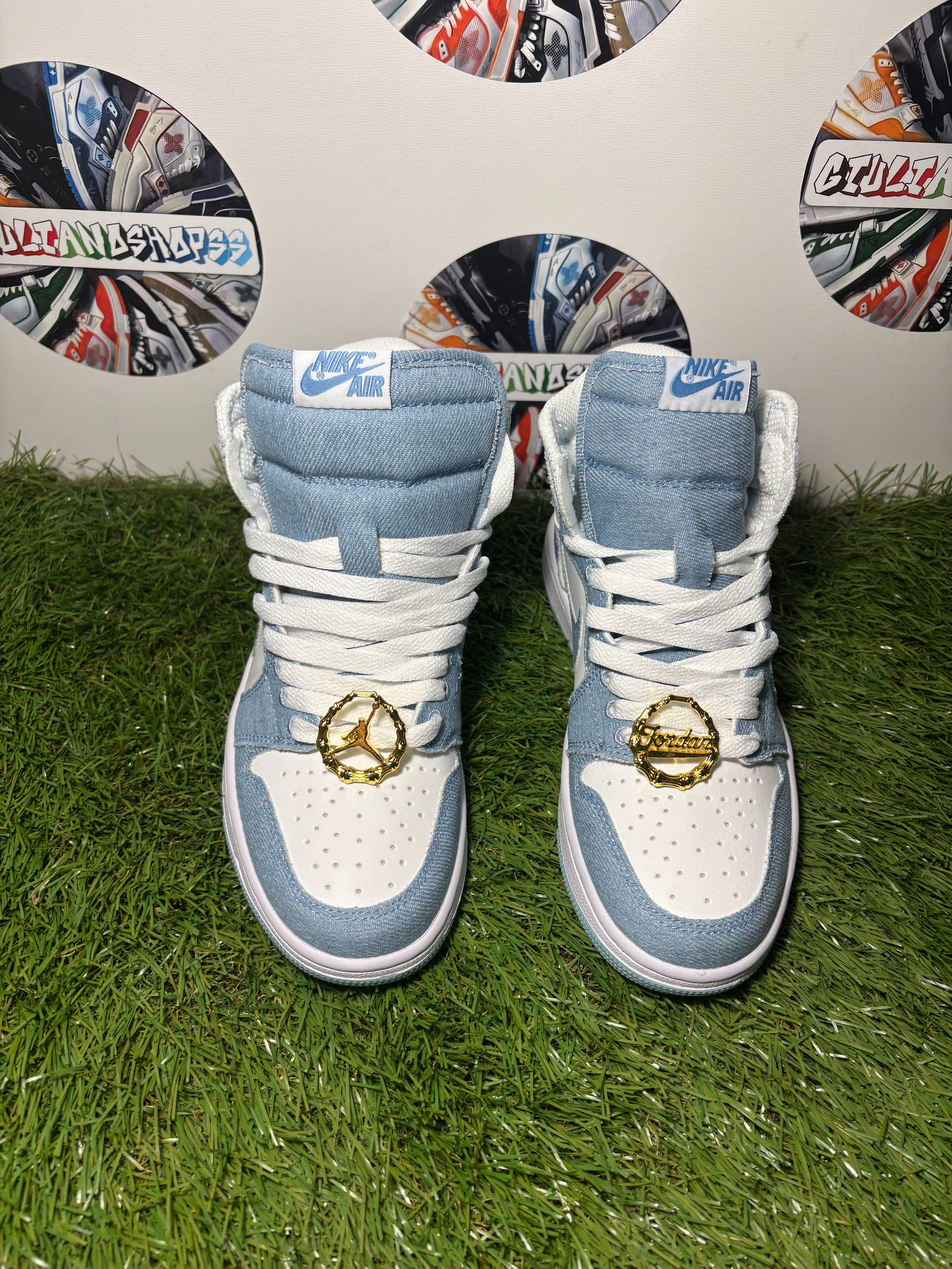 Nike Air Jordan 1 High OG - Denim Blue/White