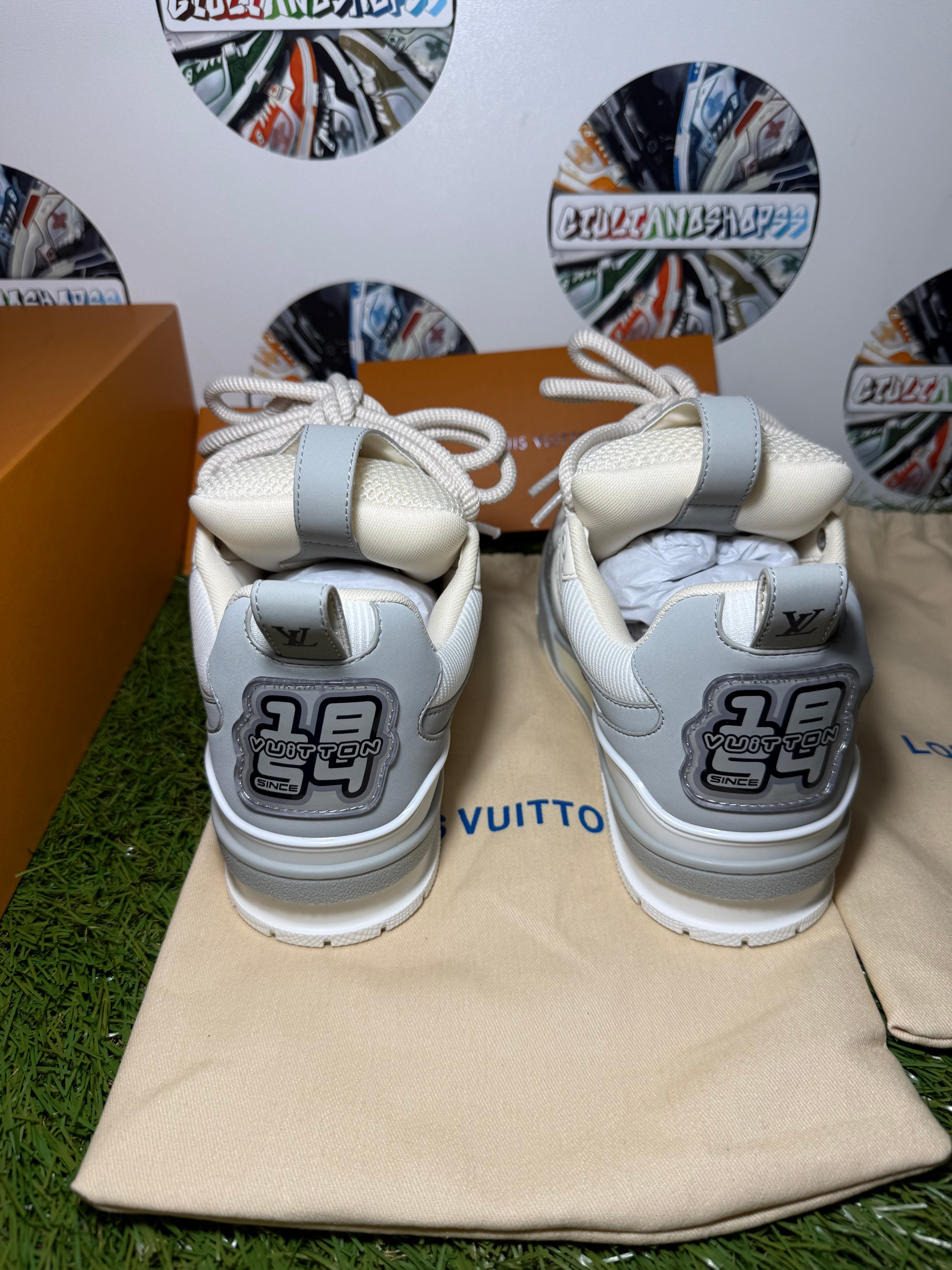 Louis Vuitton LV Skate Sneaker - Bianca/Grigia 1a Qualità