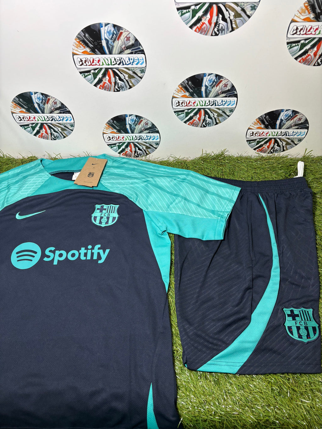 Completino Corto Squadre Calcio Maniche Corte