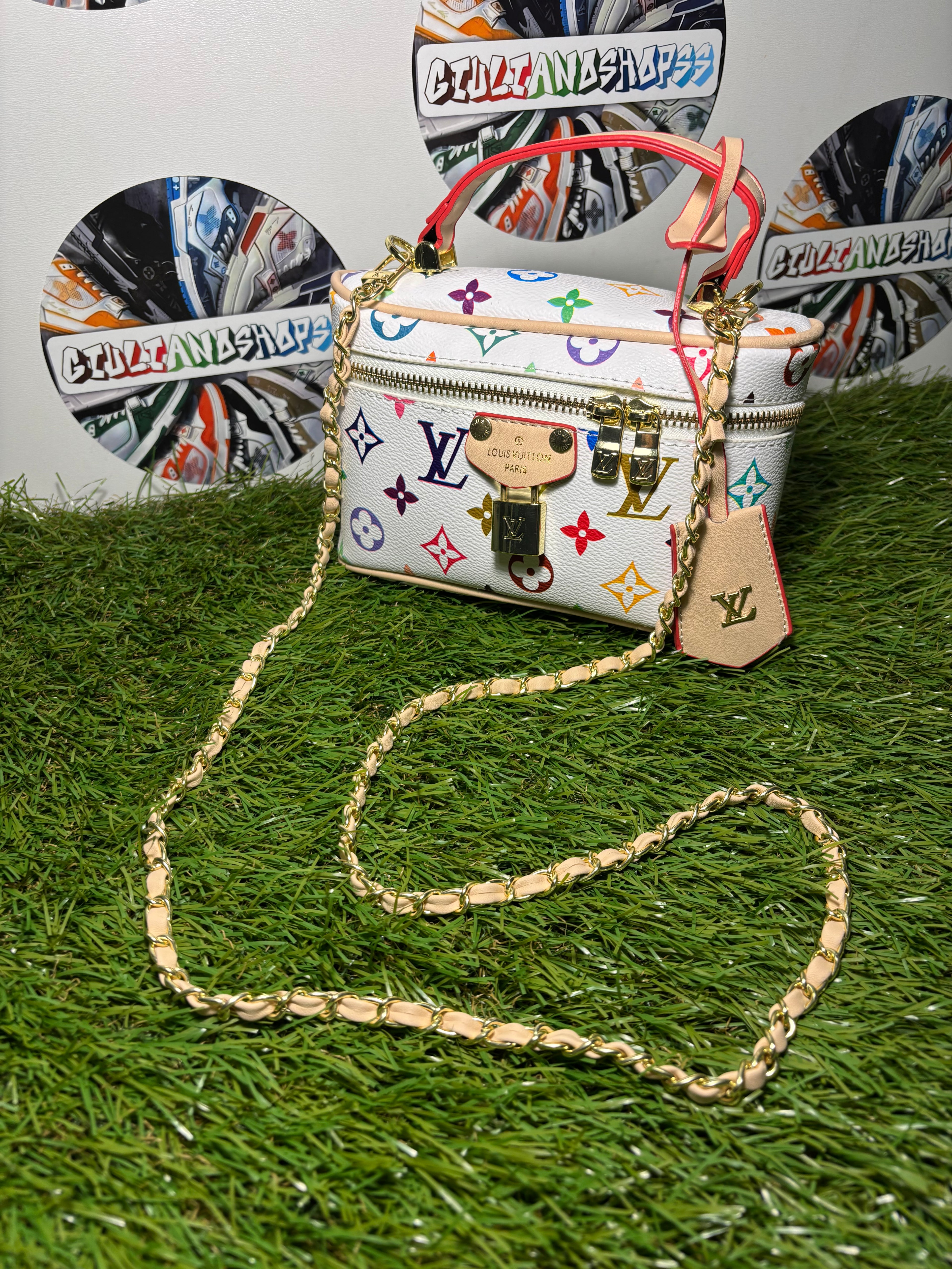 Louis Vuitton Vanity PM in tela Monogram Reverse White/Multicolor