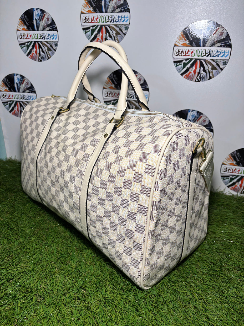 Louis Vuitton Keepall Bandoulière Brown 47x29x21