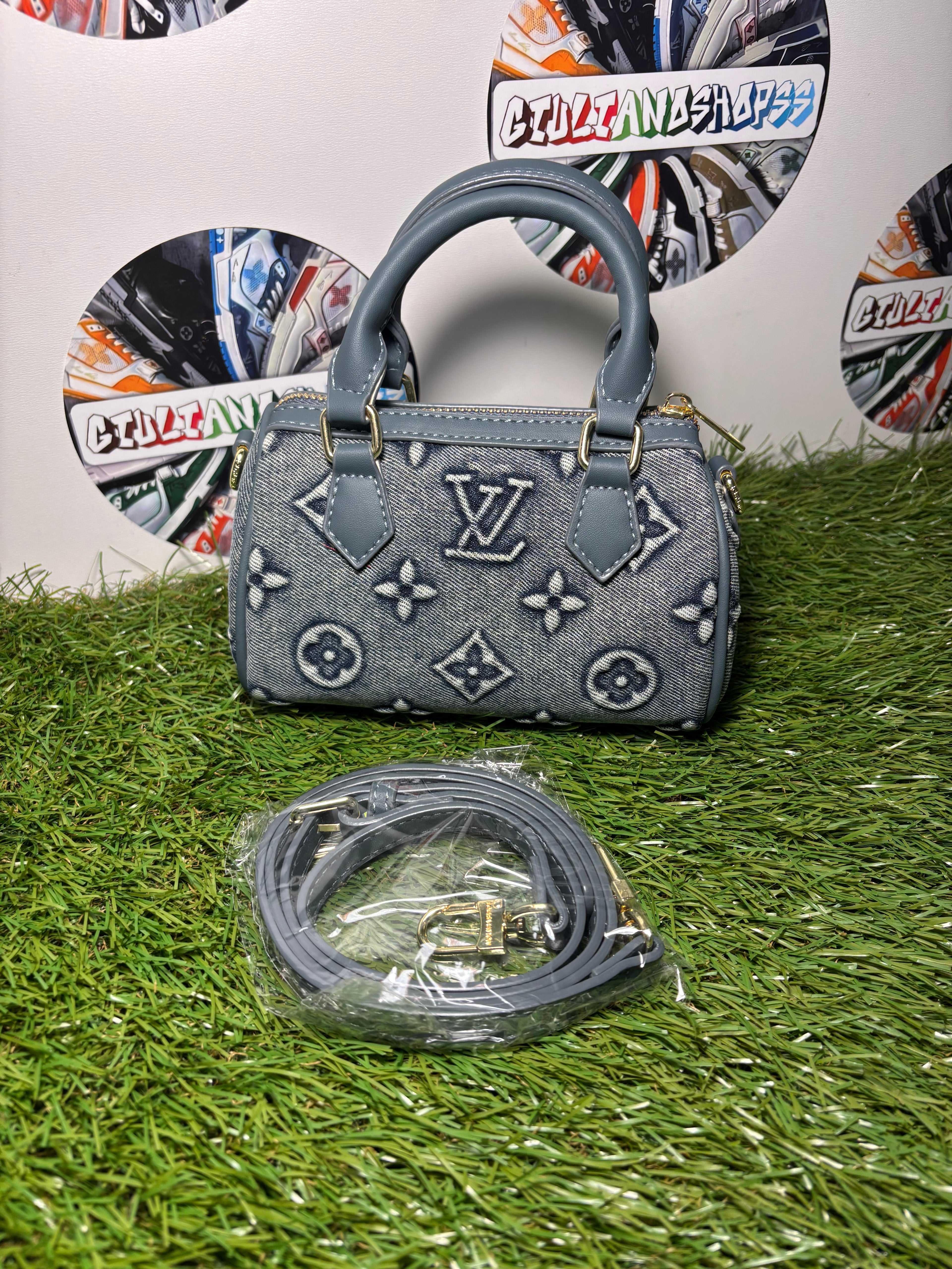 Louis Vuitton Nano Speedy Monogram - Blue Jeans