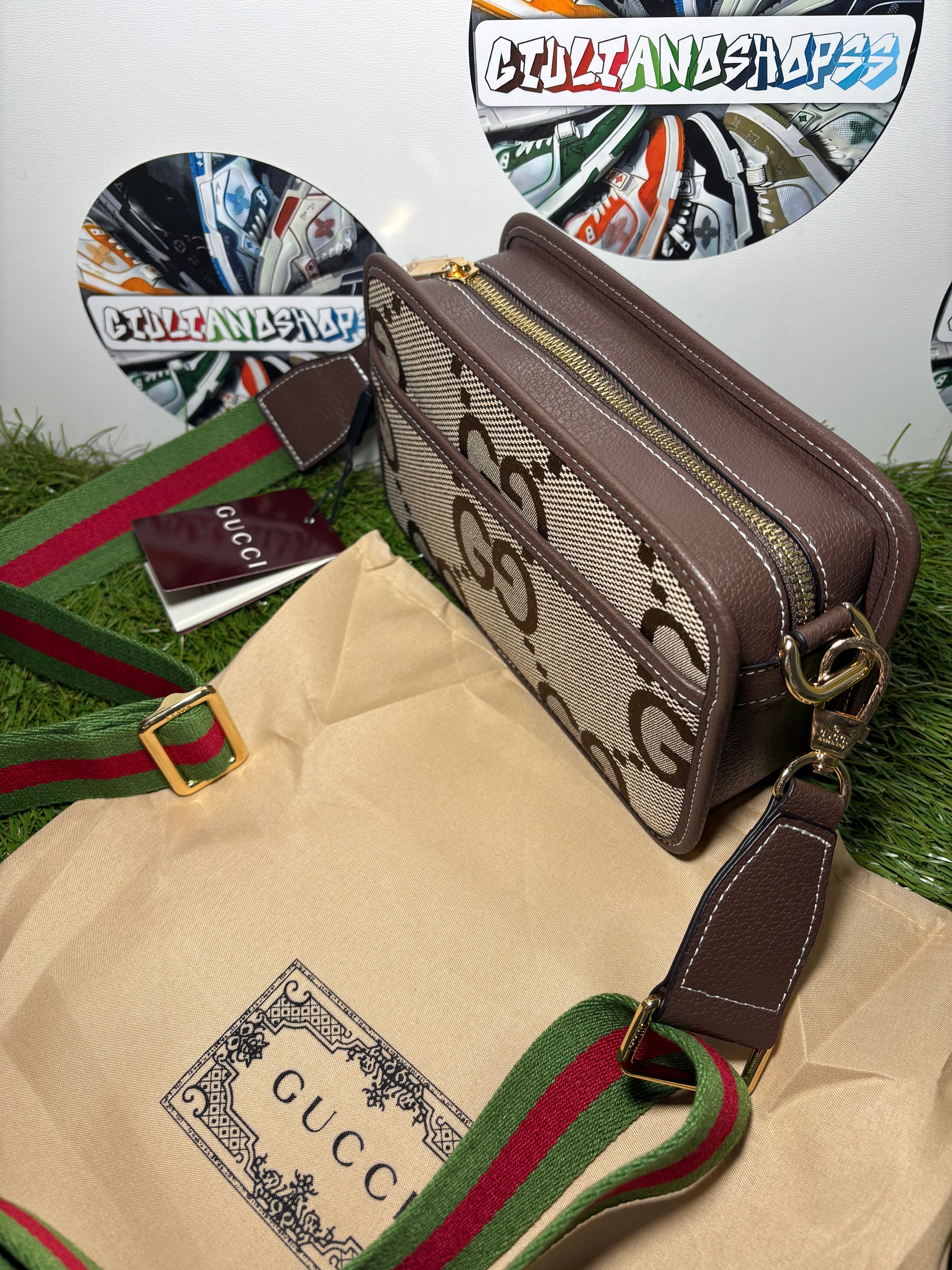 Mini Borsa A Tracolla Gucci Jumbo GG