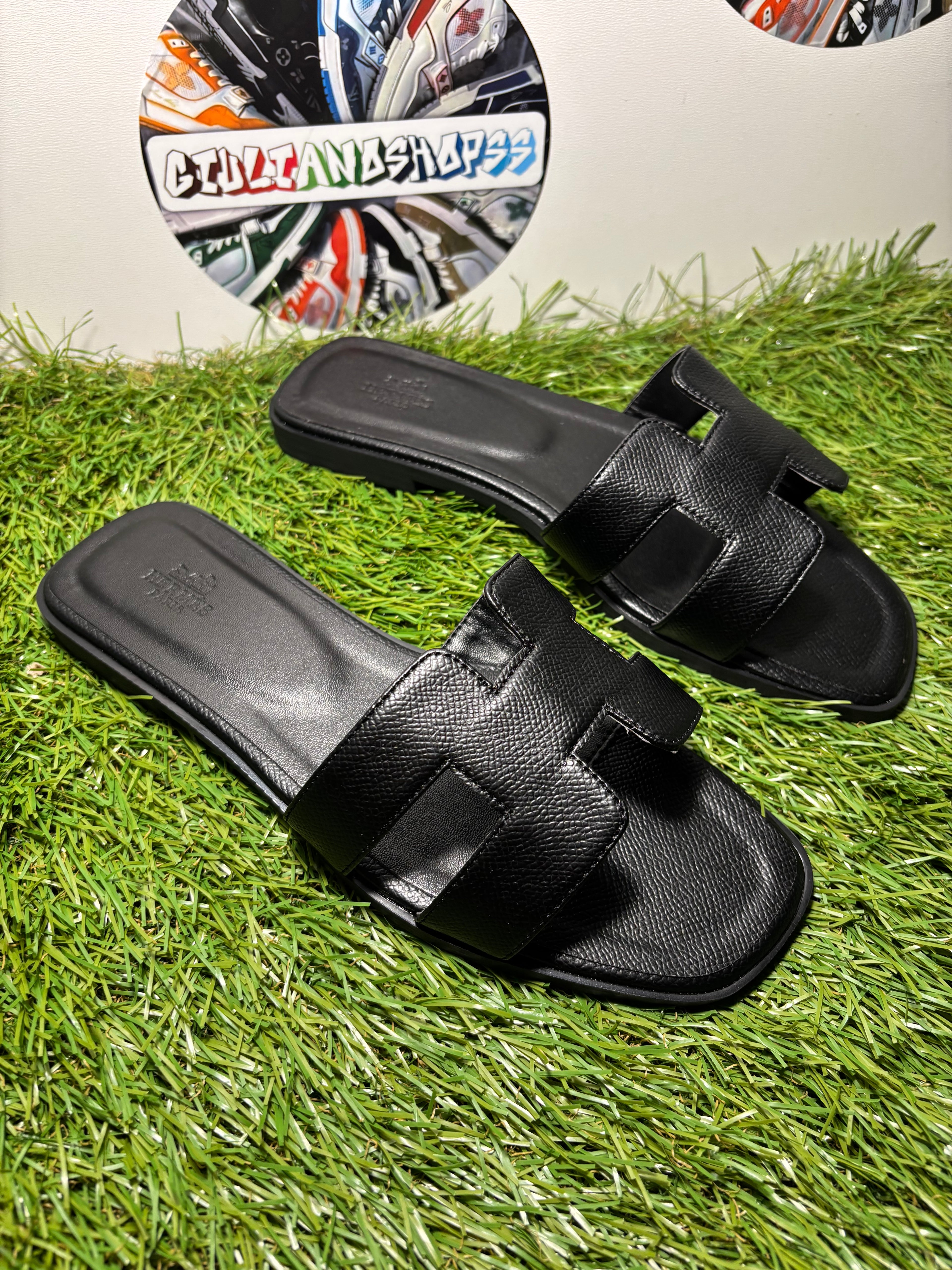 Ciabatta Hermes Black