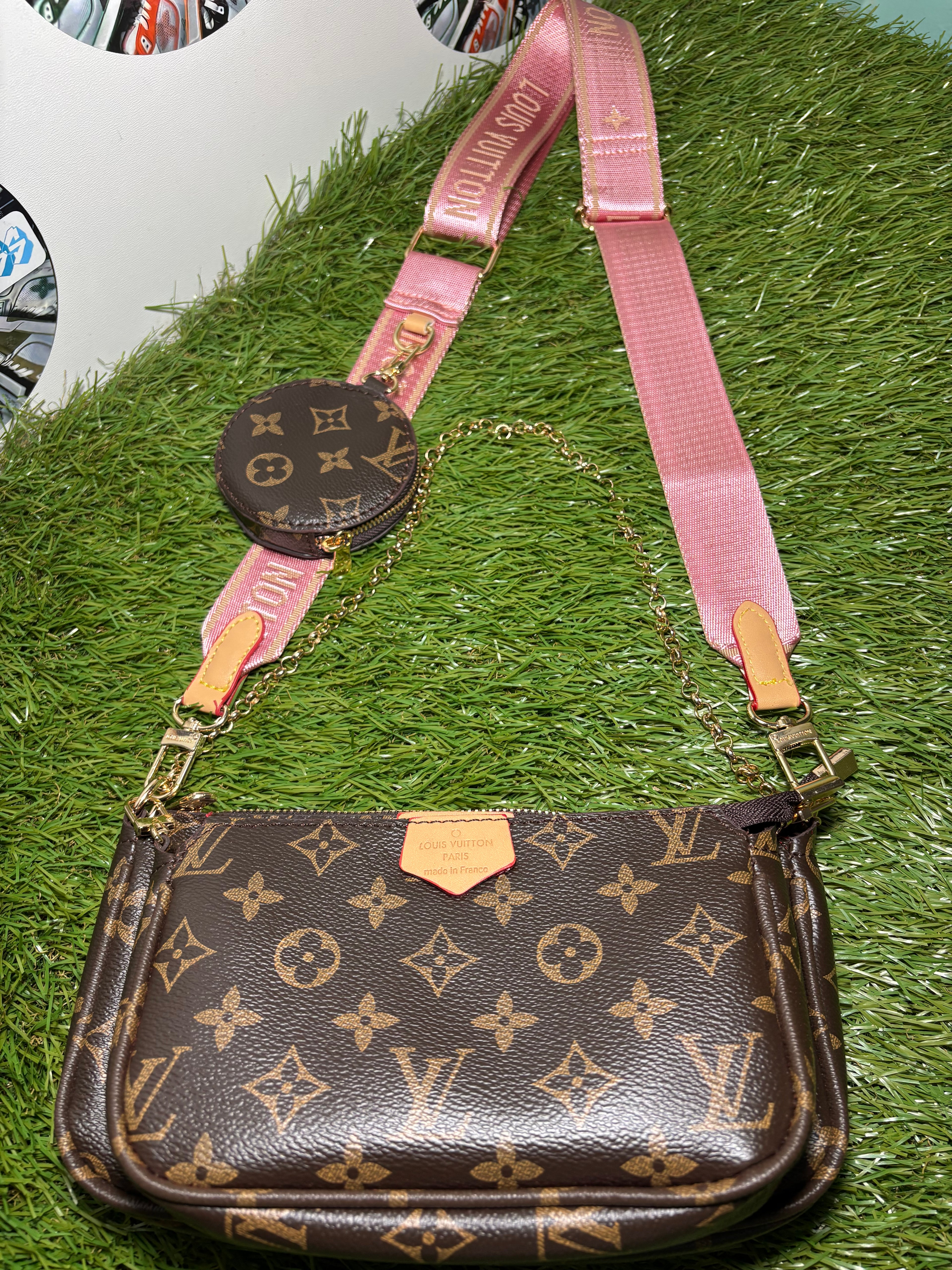 Louis Vuitton Multi Pochette Acessoires Trio Monogram