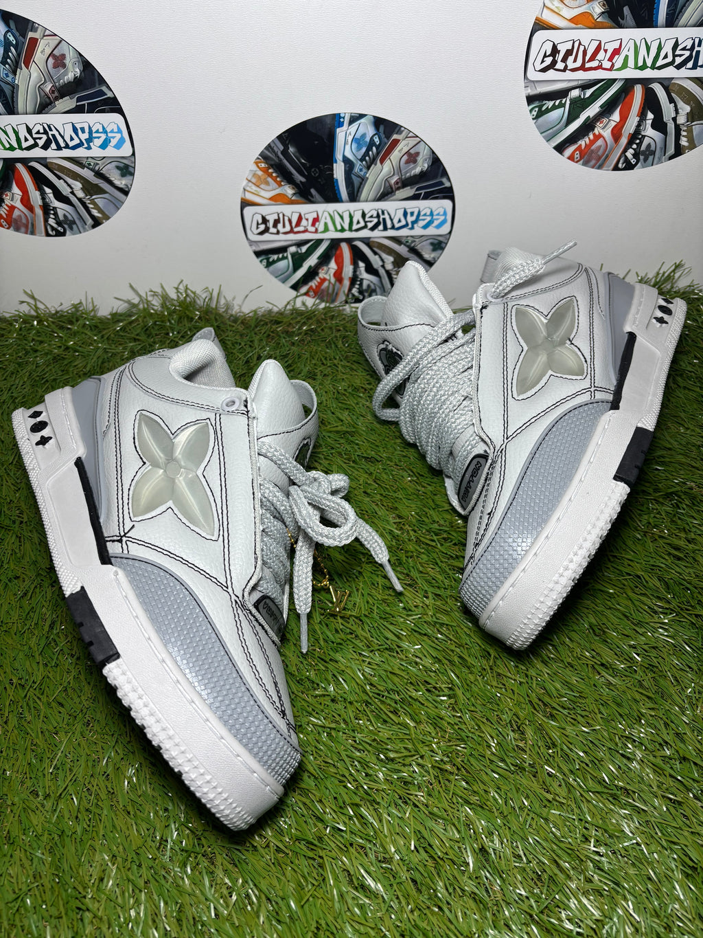 Louis Vuitton LV Skate 2.0 Sneaker - Grigia Heart Edition 2a Qualità