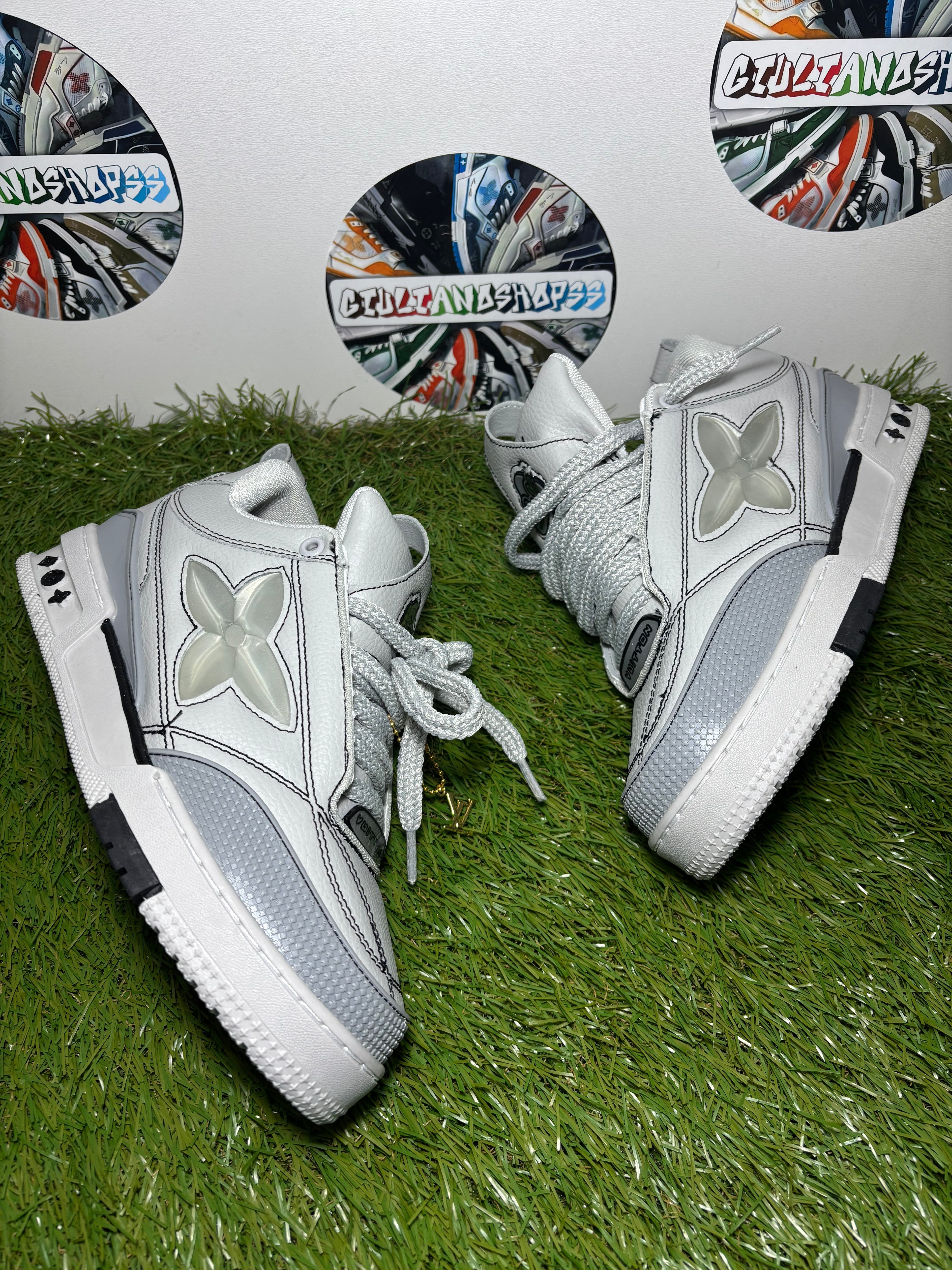 Louis Vuitton LV Skate 2.0 Sneaker - Grigia Heart Edition 2a Qualità