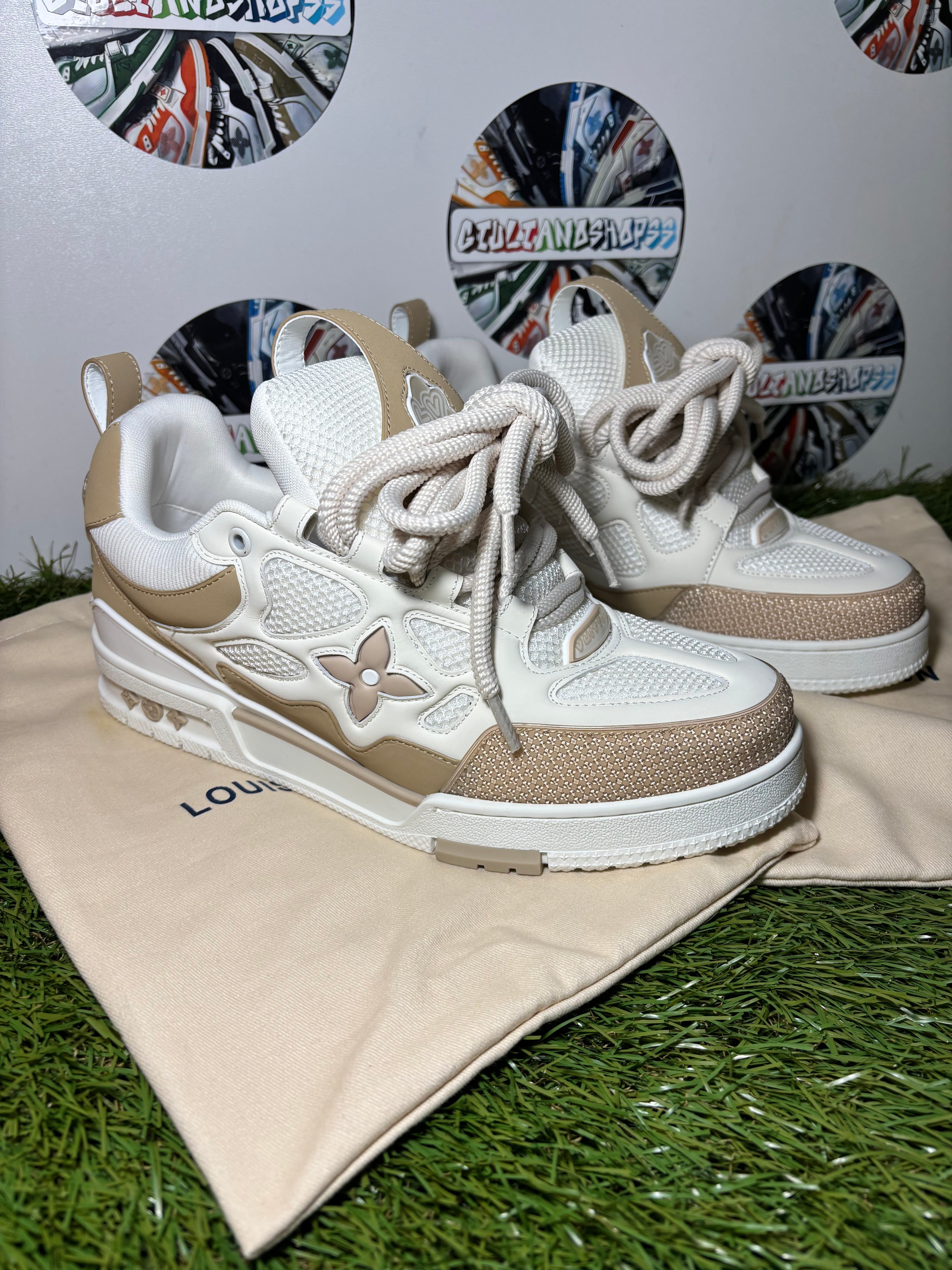 Louis Vuitton LV Skate Sneaker - Beige/Crema 1a Qualità