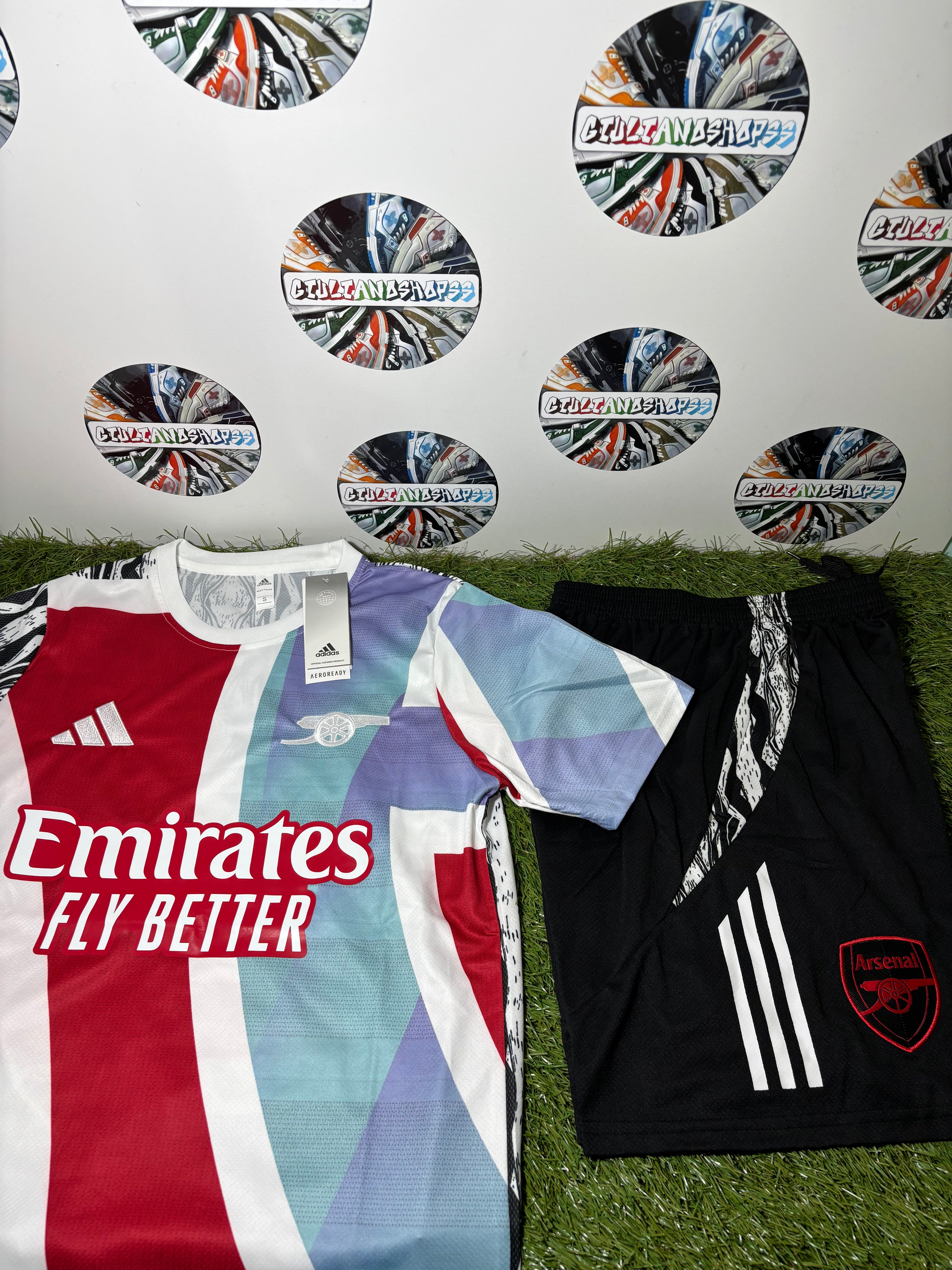 Completino Corto Squadre Calcio Maniche Corte