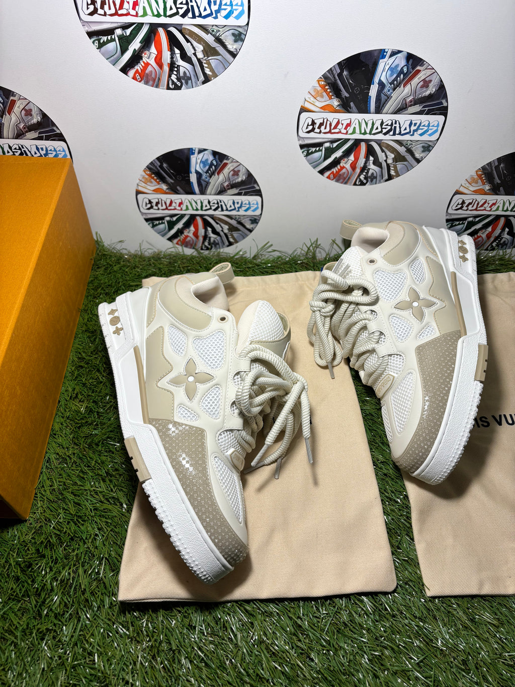 Louis Vuitton LV Skate Sneaker - Beige/Crema 1a Qualità