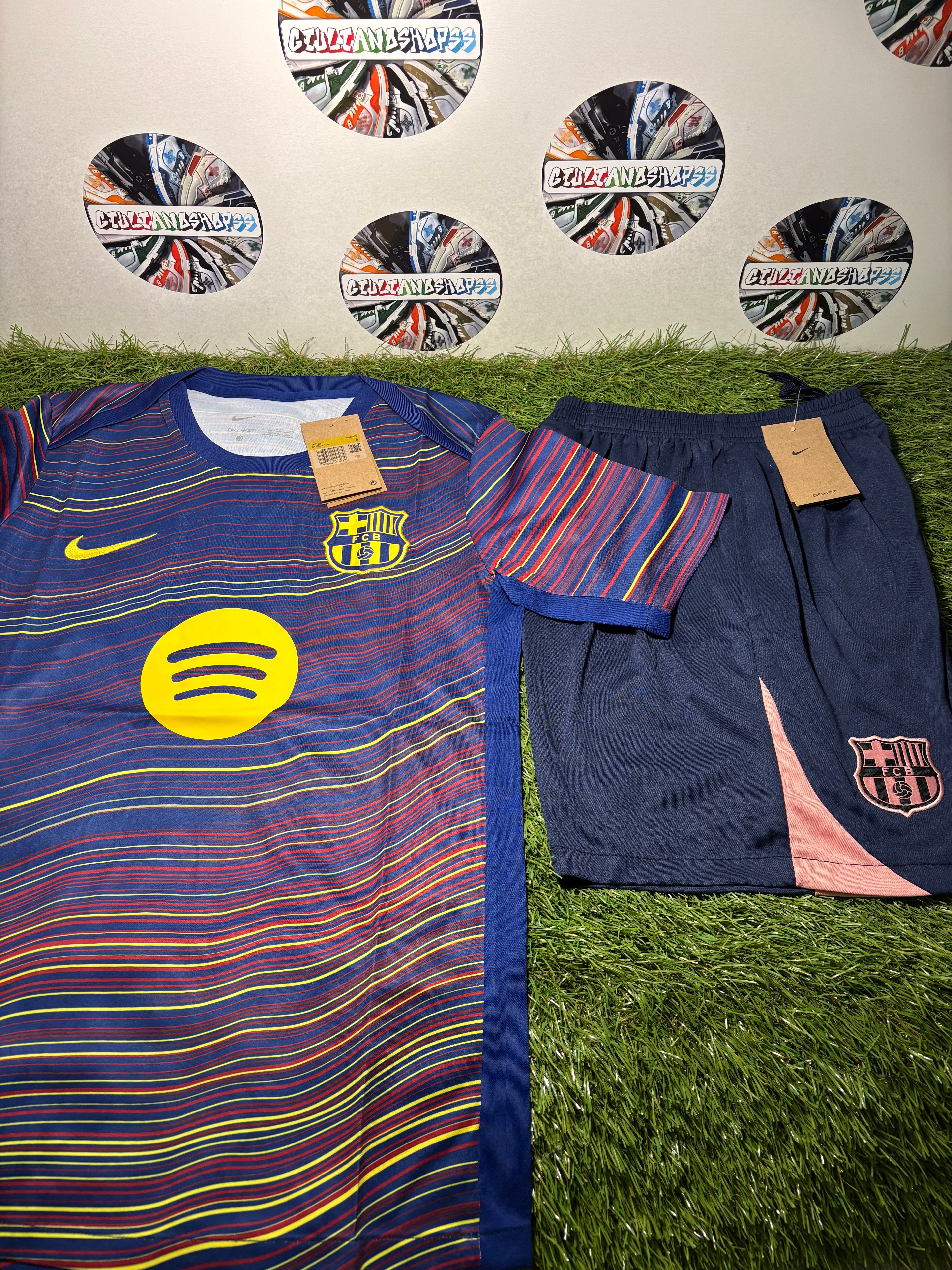 Completino Corto Squadre Calcio Smanicato Nuova Collezione
