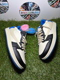 Nike Air Jordan 1 Low x travis scott - Beige/Blue