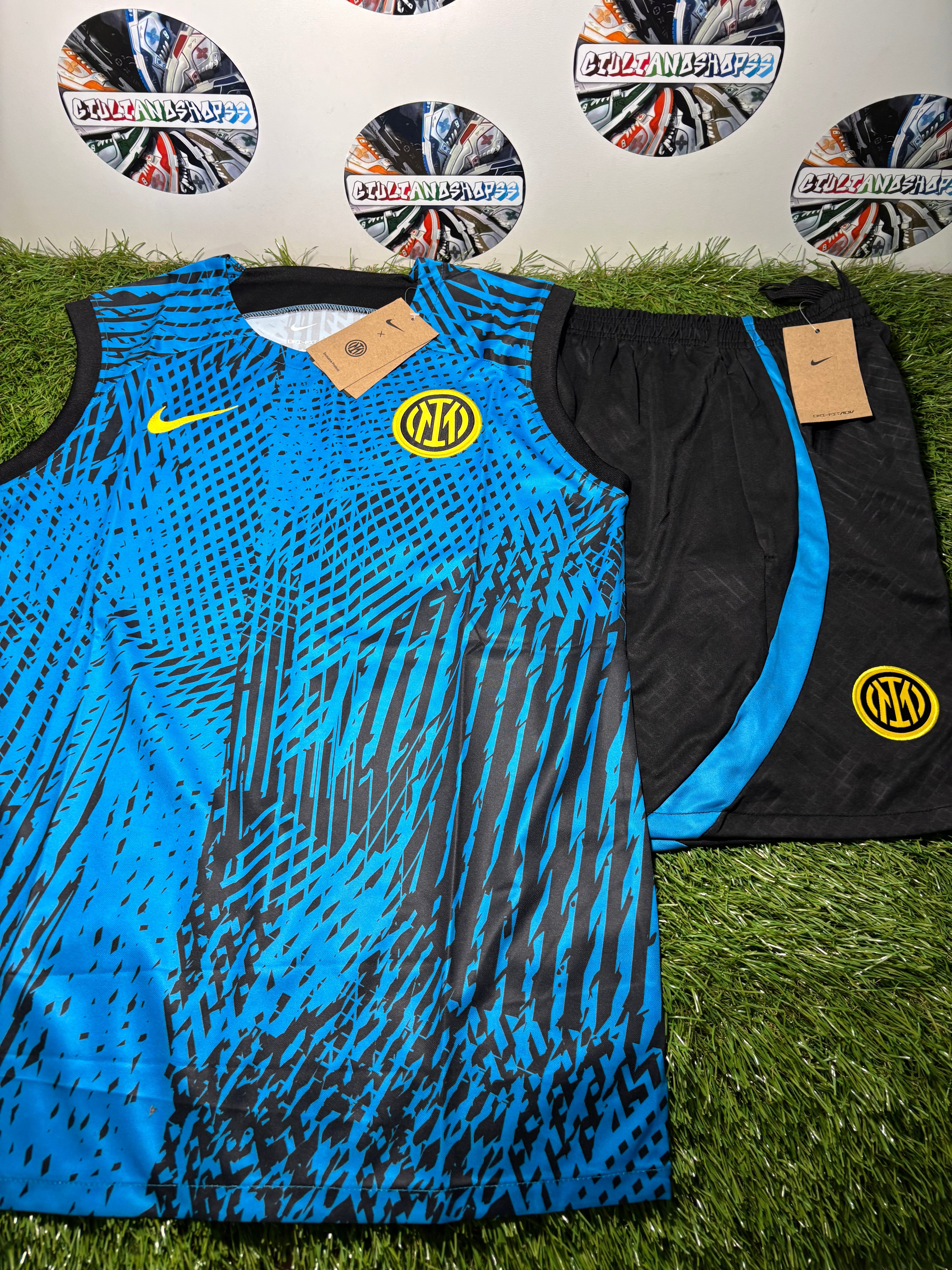 Completino Corto Squadre Calcio Smanicato Nuova Collezione