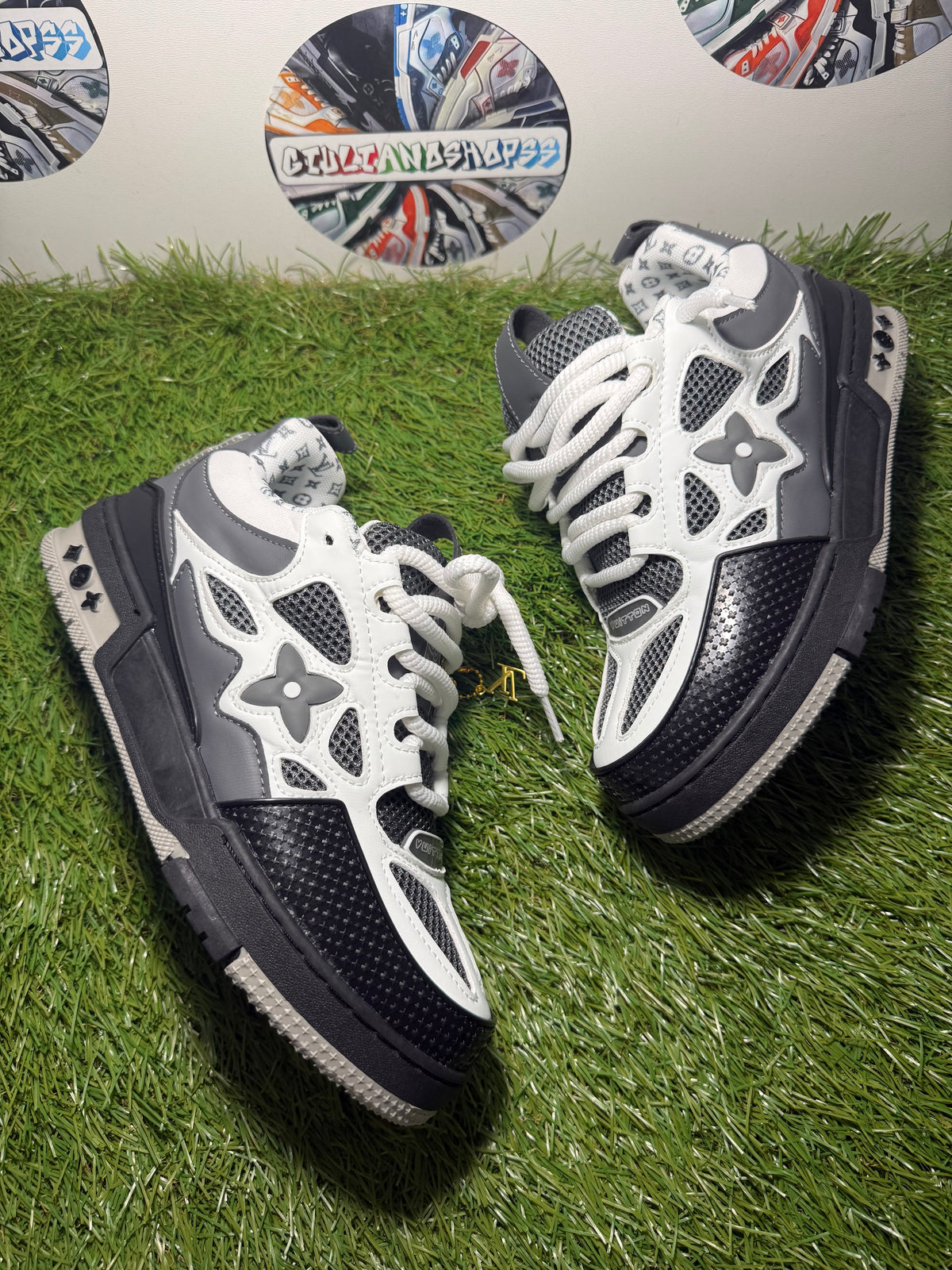 Louis Vuitton Skate 2a Qualità - Grey/White/Black
