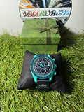 Omega Swatch Nero/verde acqua