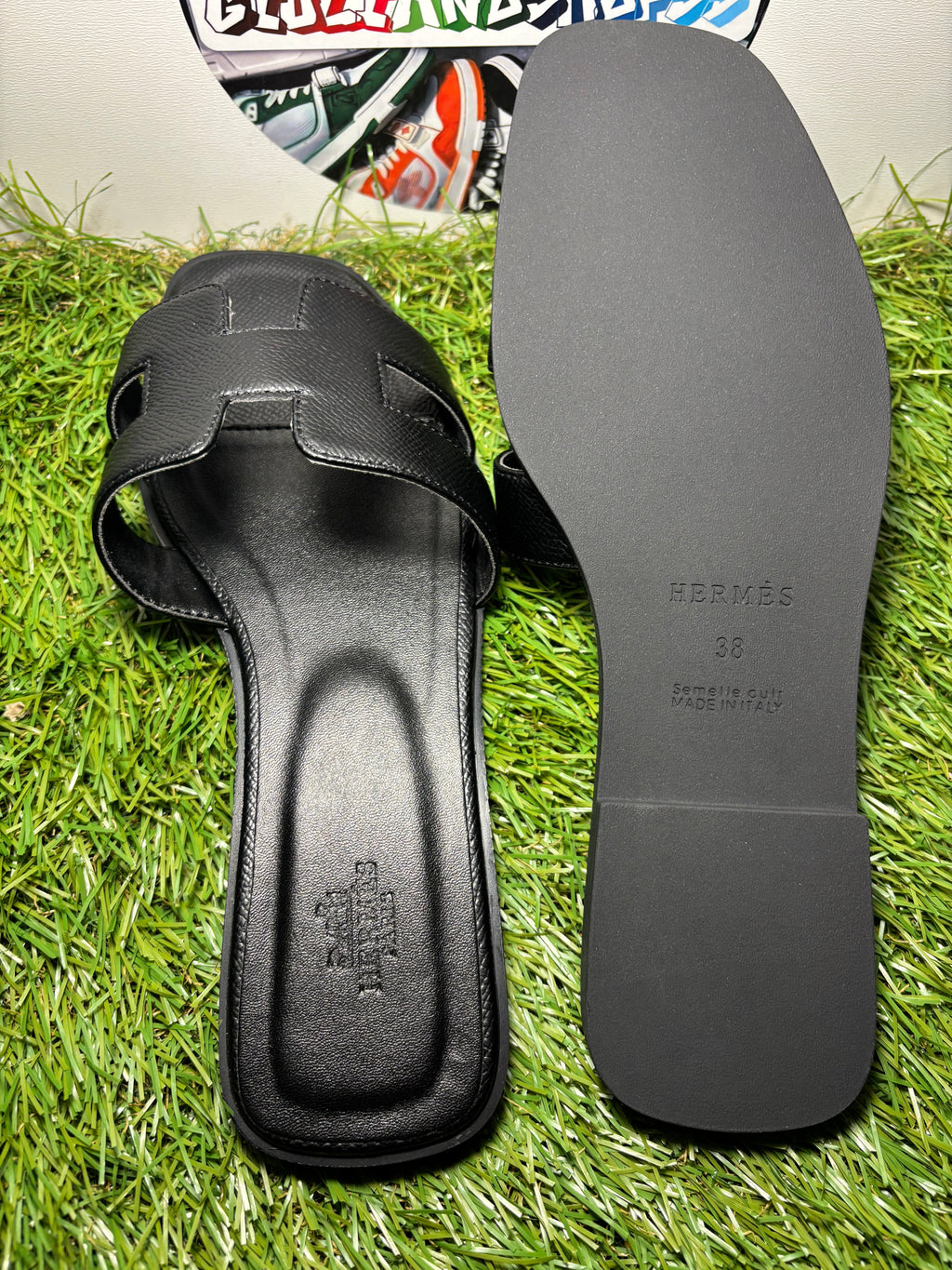 Ciabatta Hermes Black