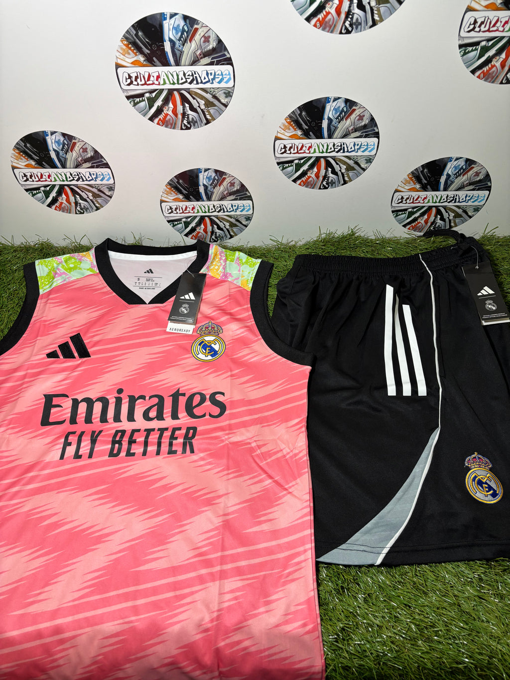 Completino Corto Squadre Calcio Smanicato