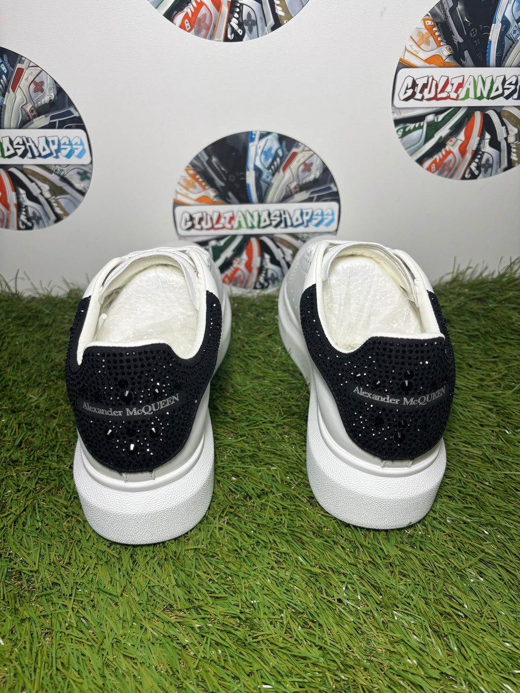 Mc Queen Svaroski - White/Black