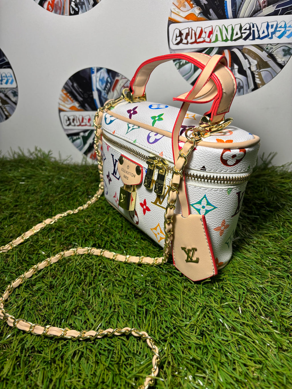 Louis Vuitton Vanity PM in tela Monogram Reverse White/Multicolor