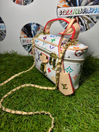 Louis Vuitton Vanity PM in tela Monogram Reverse White/Multicolor