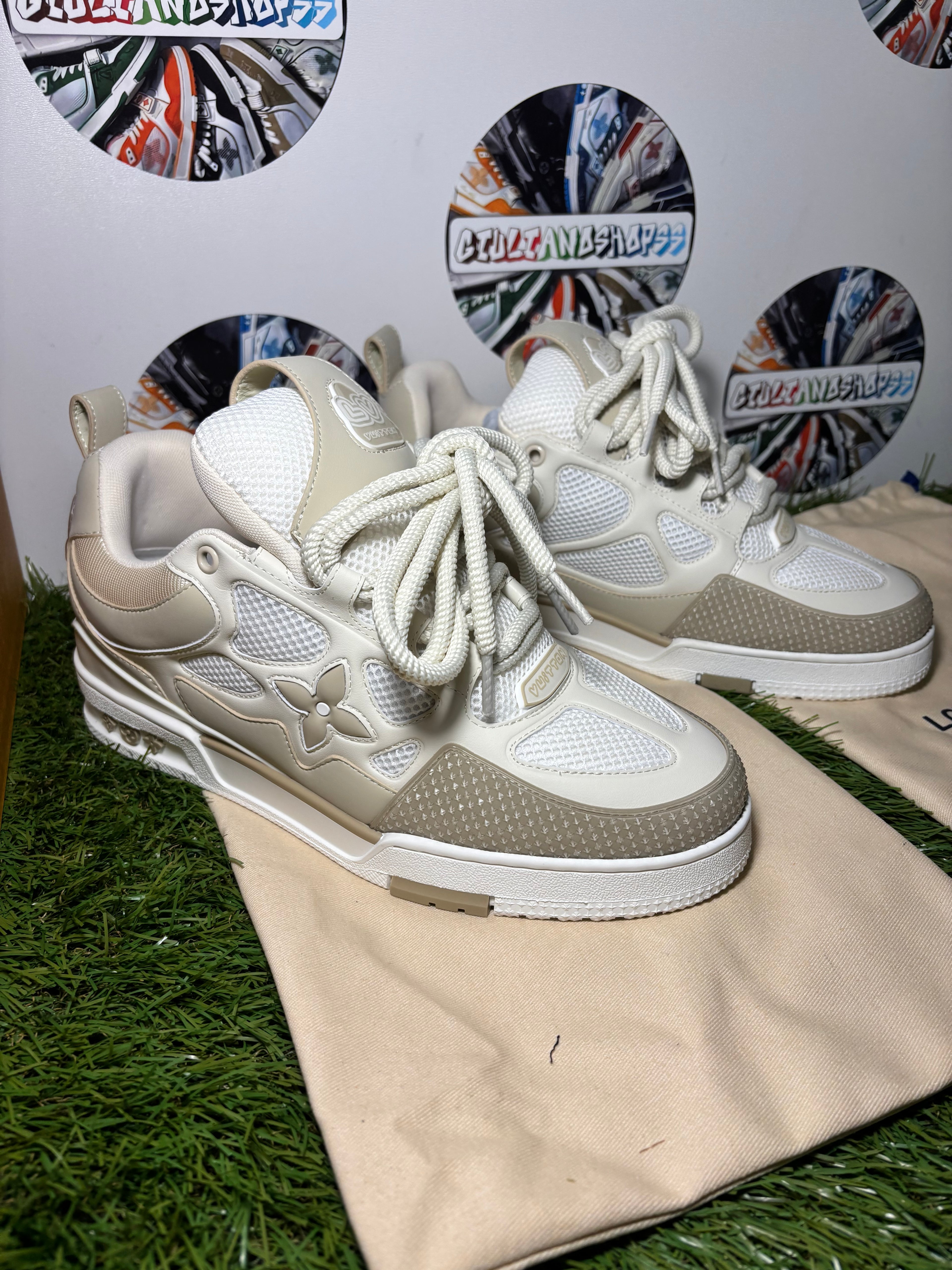 Louis Vuitton LV Skate Sneaker - Beige/Crema 1a Qualità
