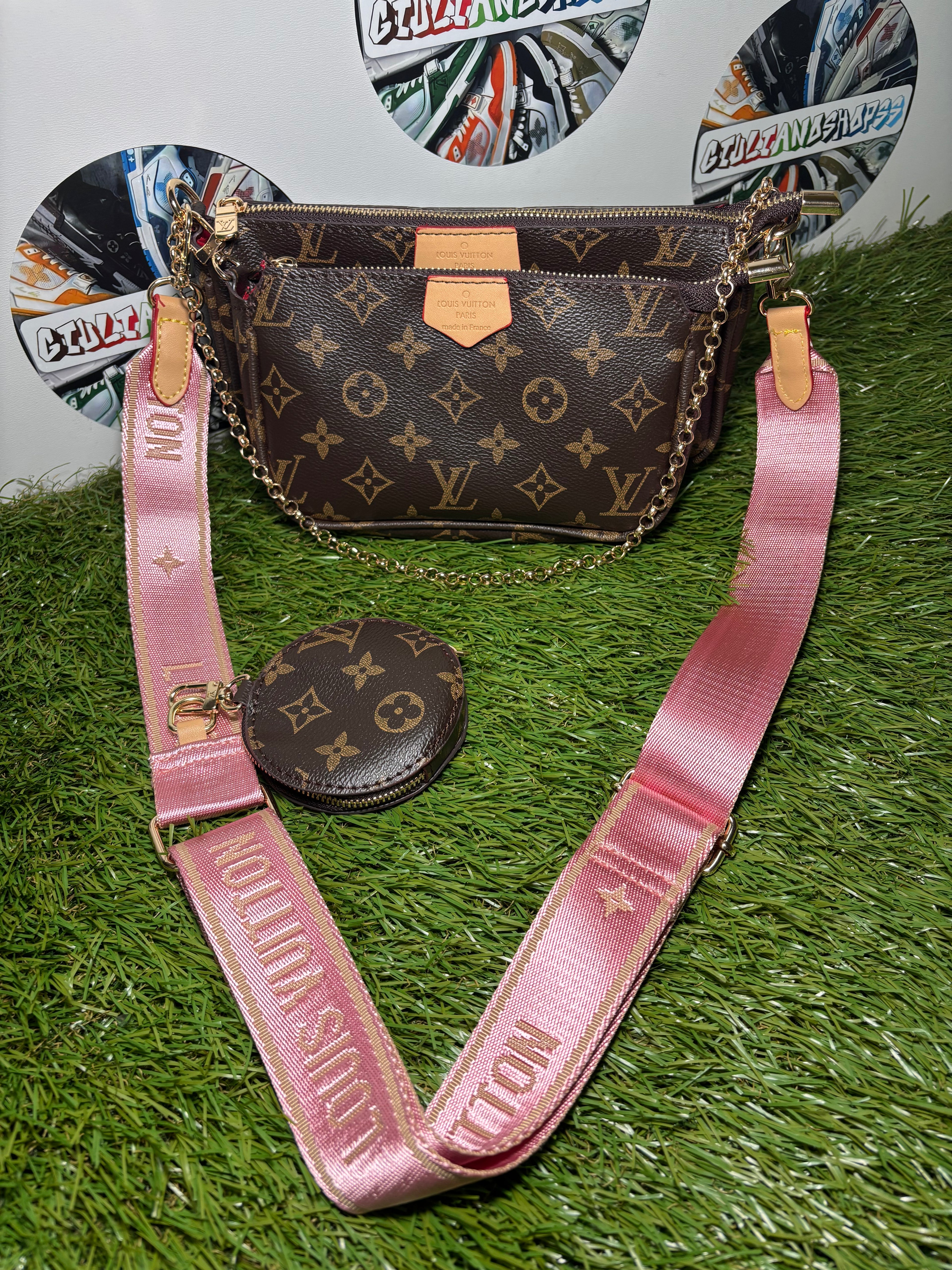 Louis Vuitton Multi Pochette Acessoires Trio Monogram