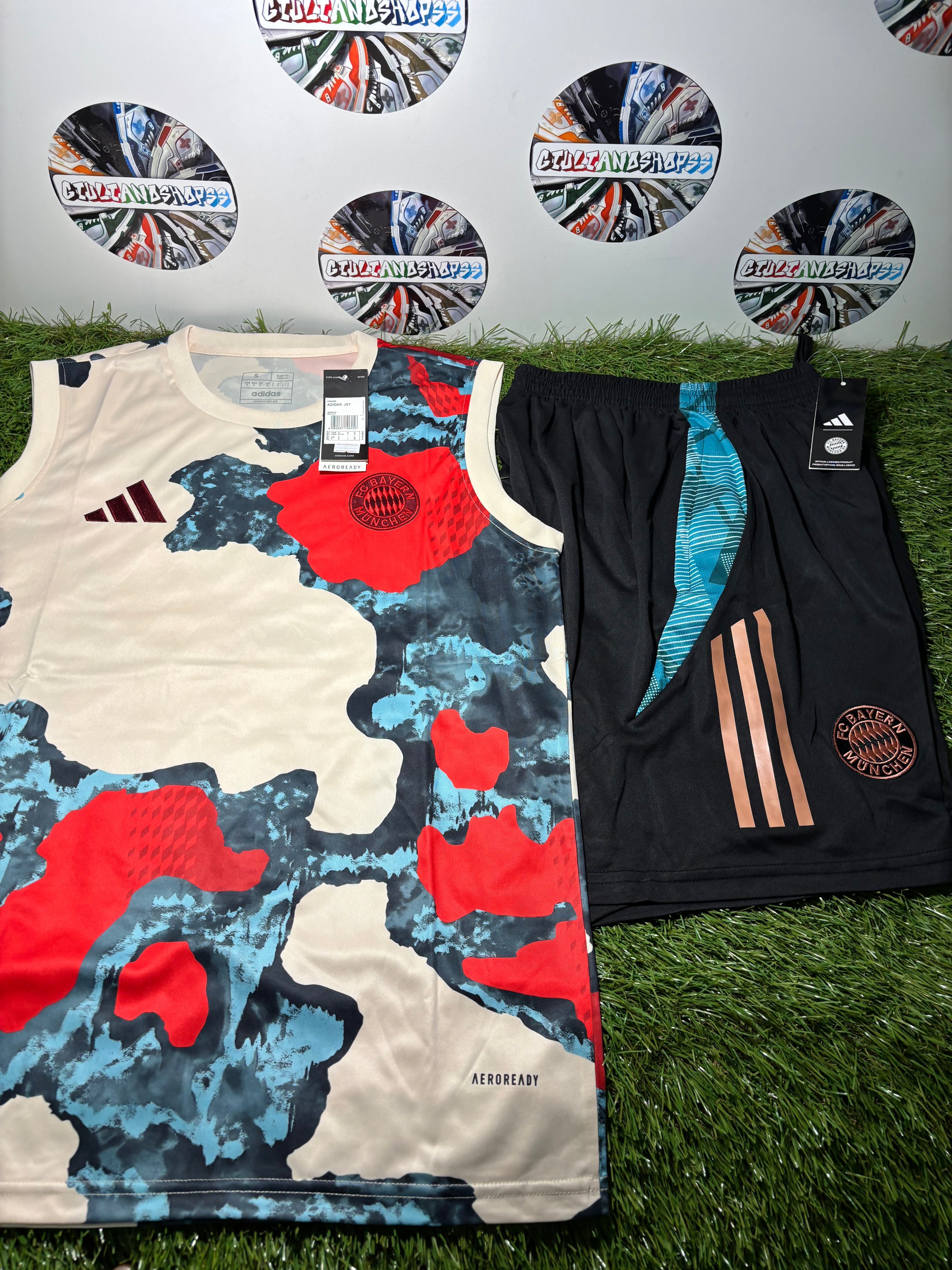 Completino Corto Squadre Calcio Smanicato Nuova Collezione